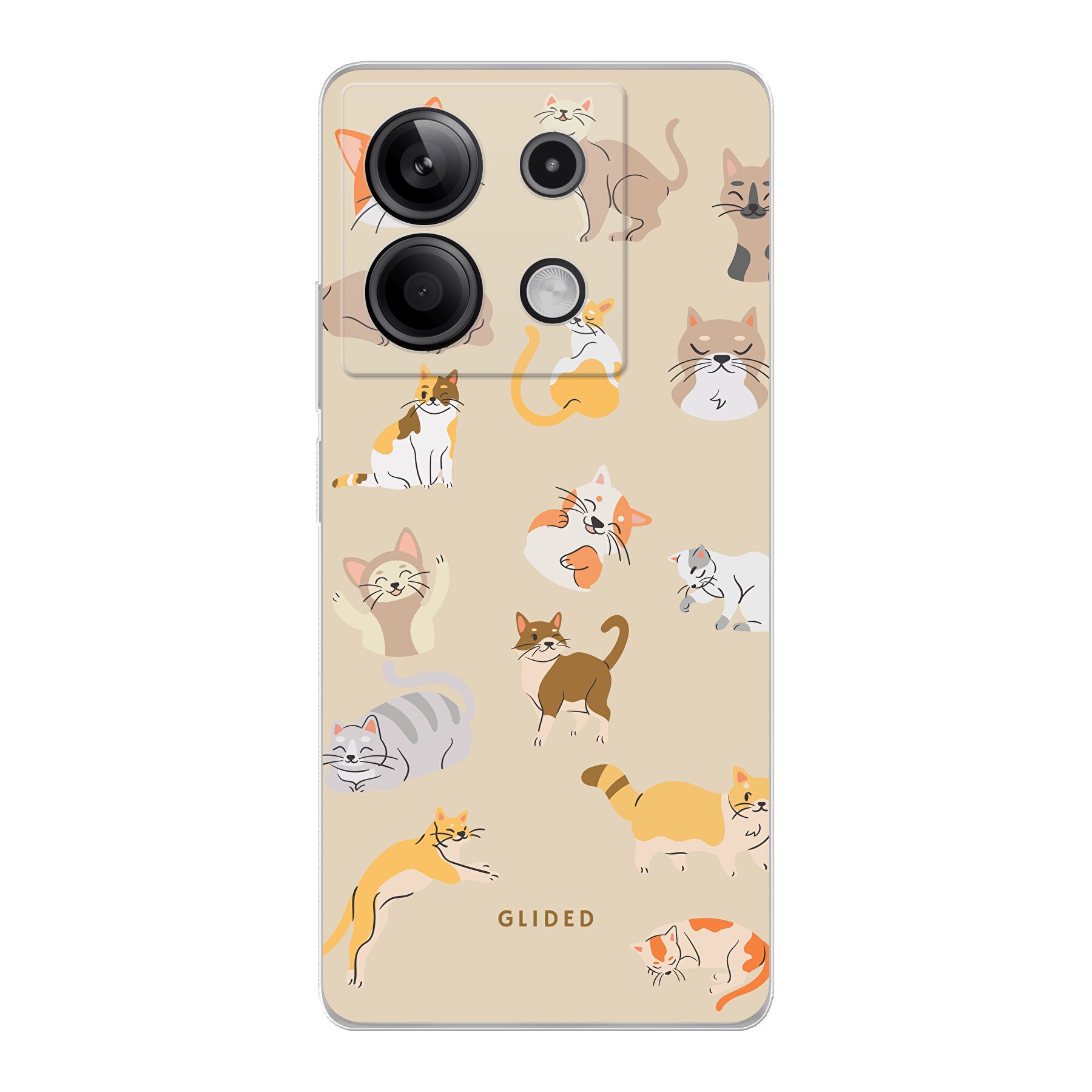 Meow - Xiaomi Redmi Note 13 5G Handyhülle