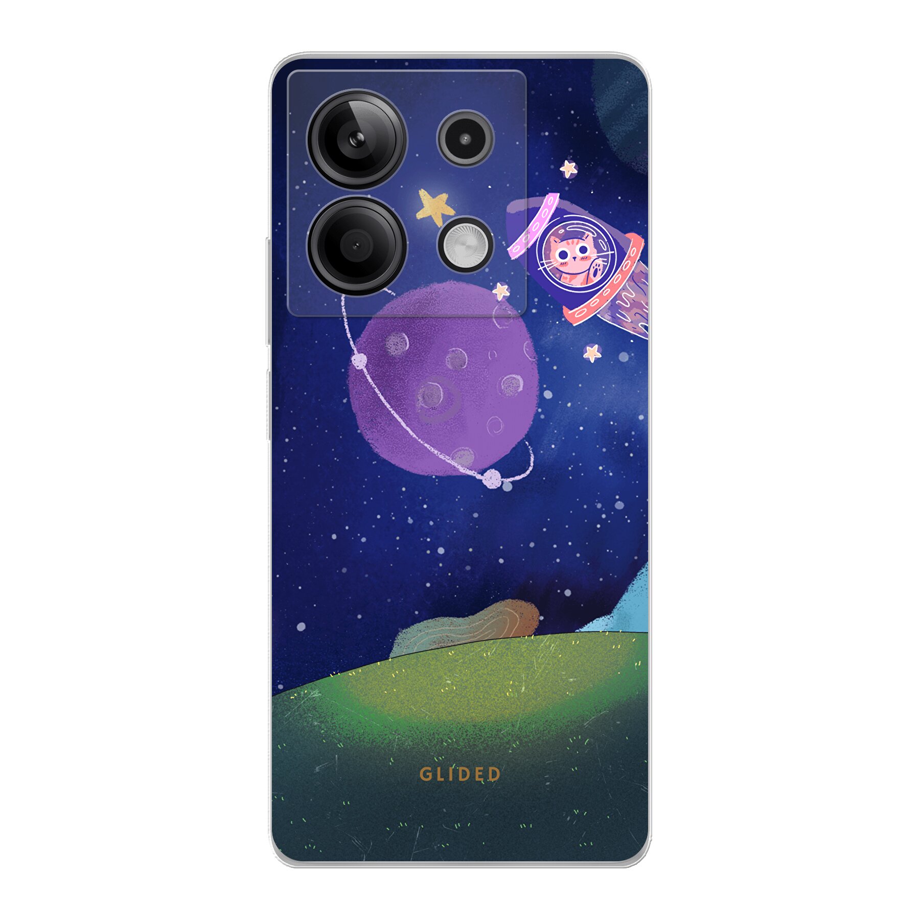 Galaxy Cat - Xiaomi Redmi Note 13 5G Handyhülle