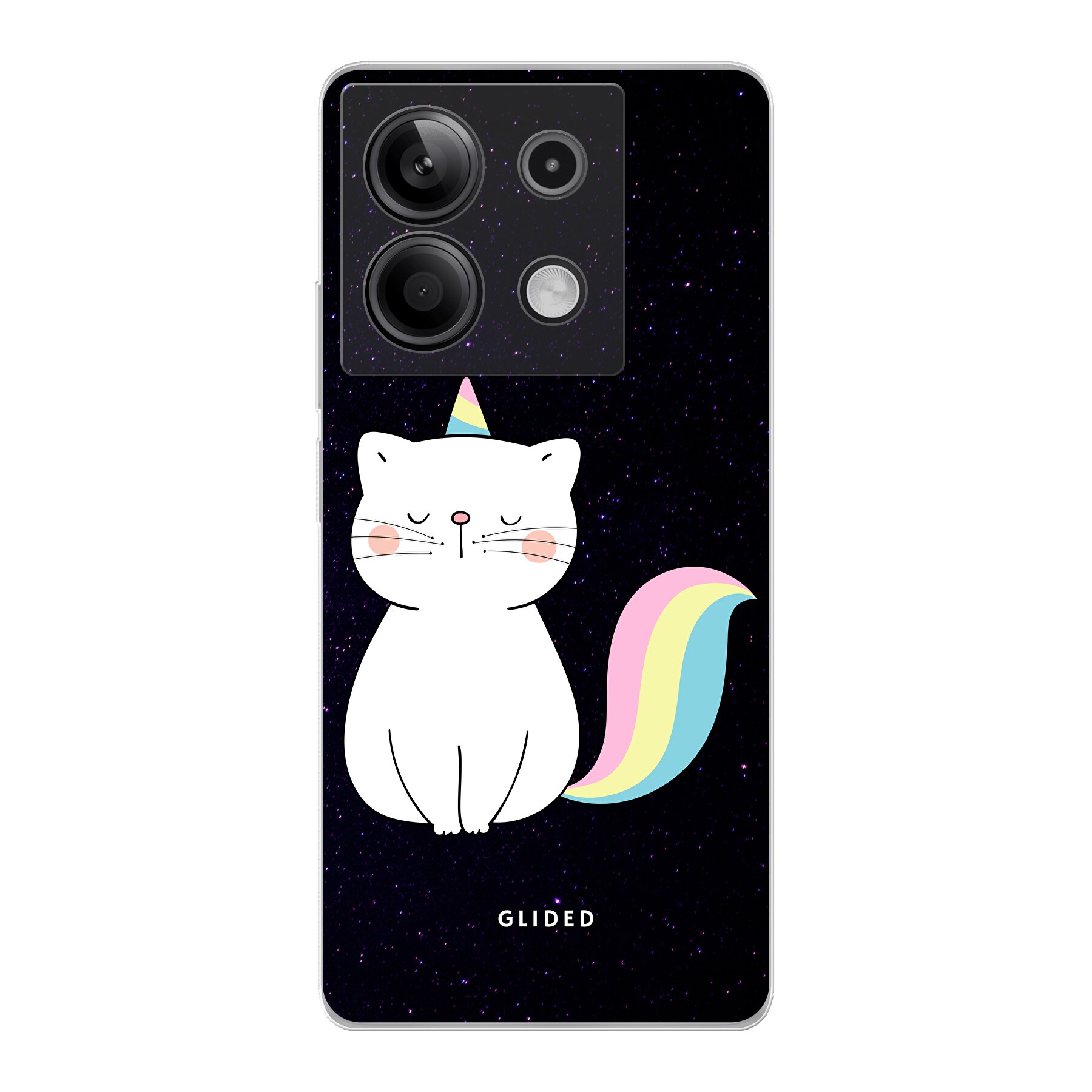 Unicorn Cat - Xiaomi Redmi Note 13 5G Handyhülle