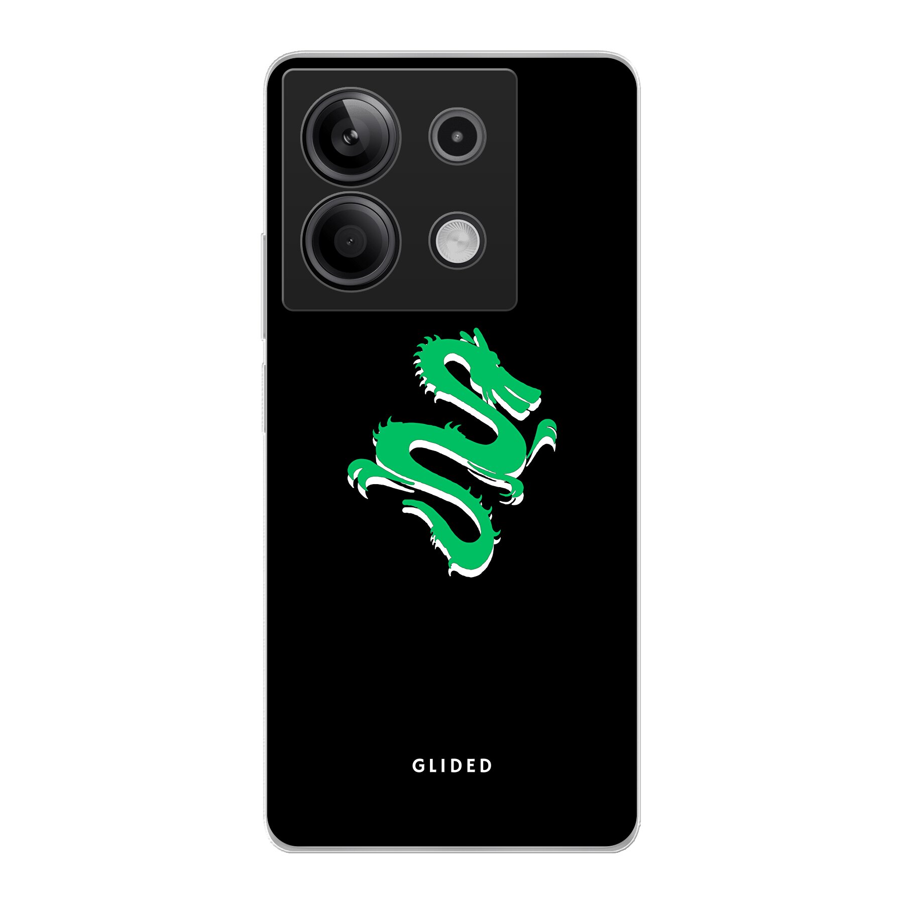 Emerald Dragon - Xiaomi Redmi Note 13 5G Handyhülle