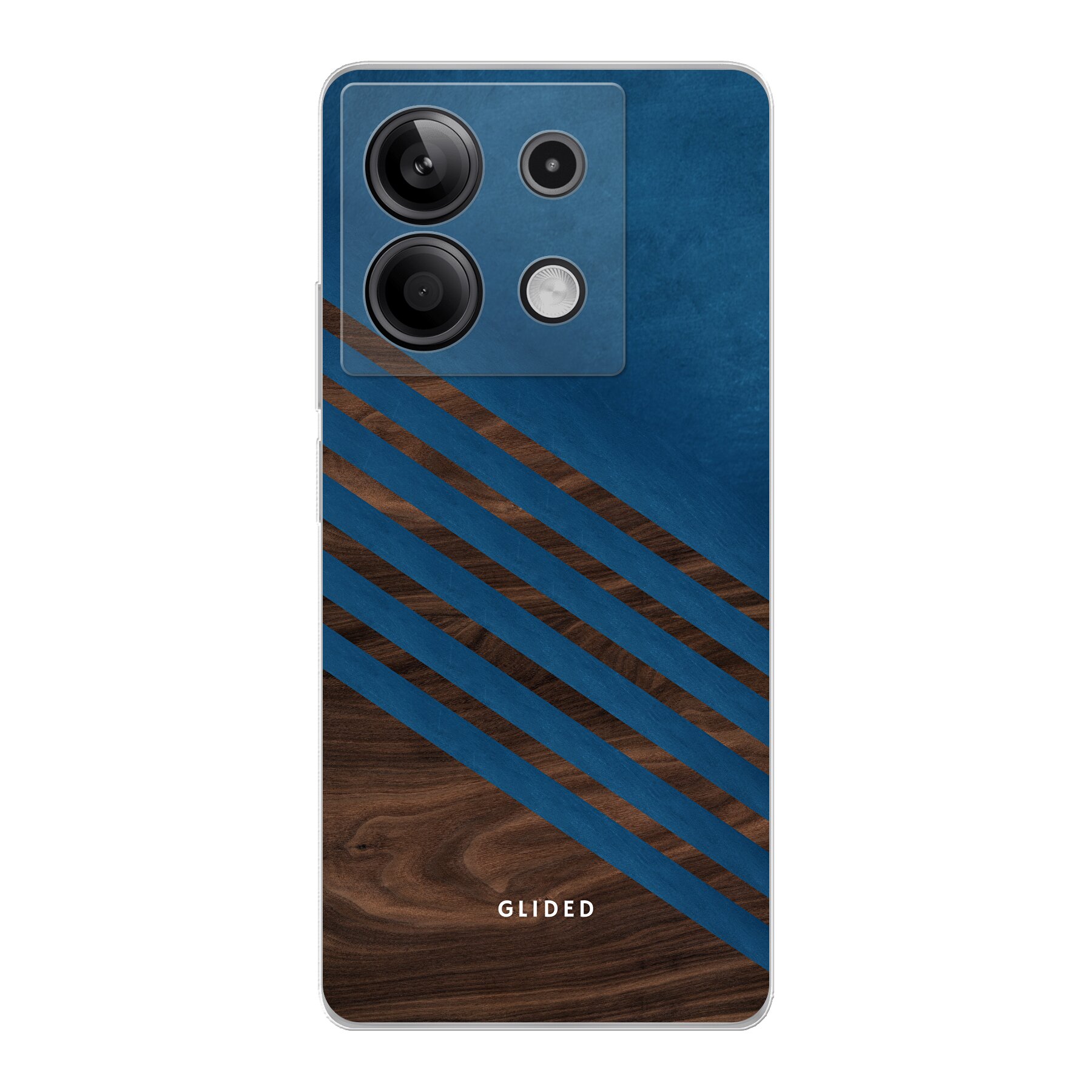 Blue Wood - Xiaomi Redmi Note 13 5G Handyhülle