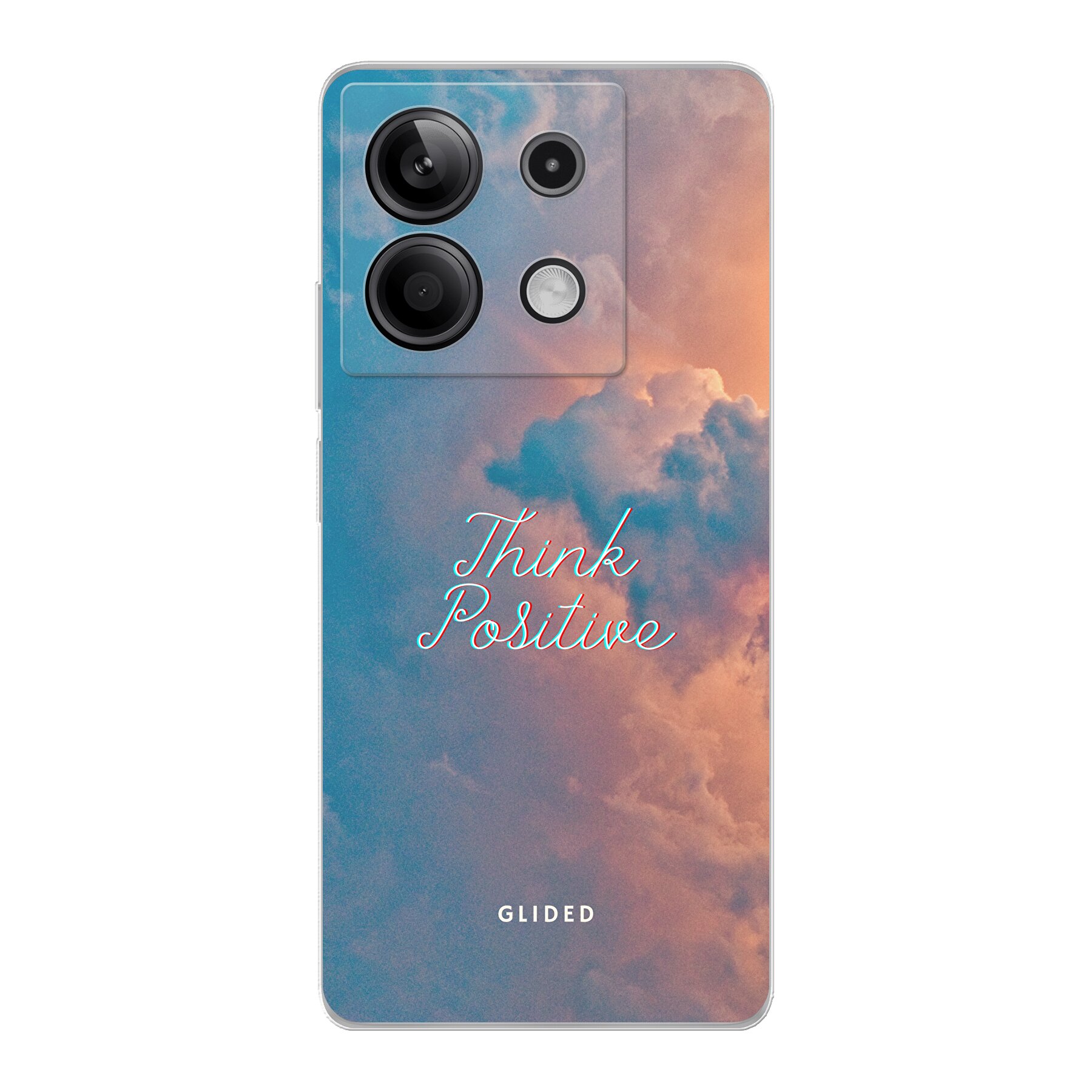 Think positive - Xiaomi Redmi Note 13 5G Handyhülle