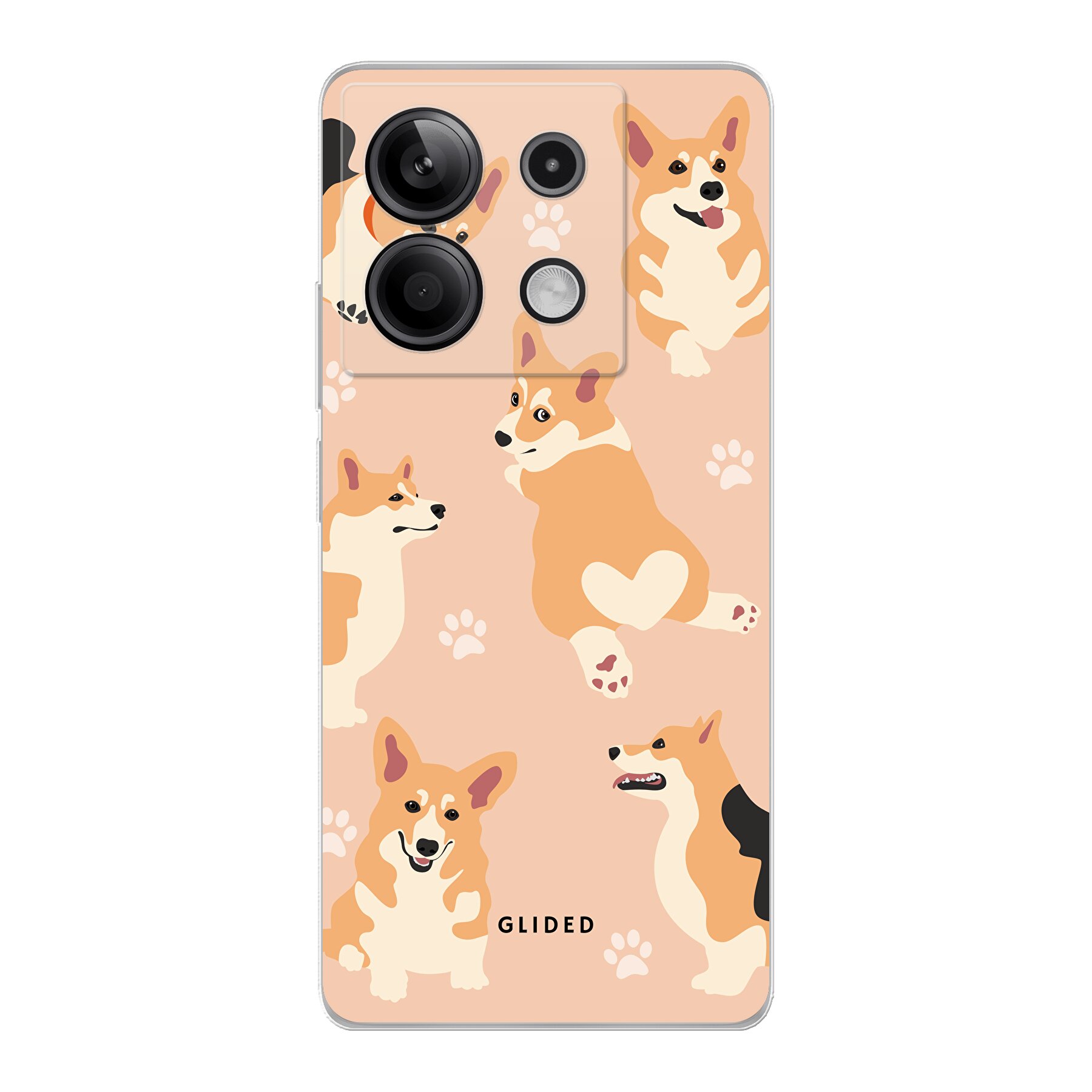 Corgi Love - Xiaomi Redmi Note 13 5G Handyhülle