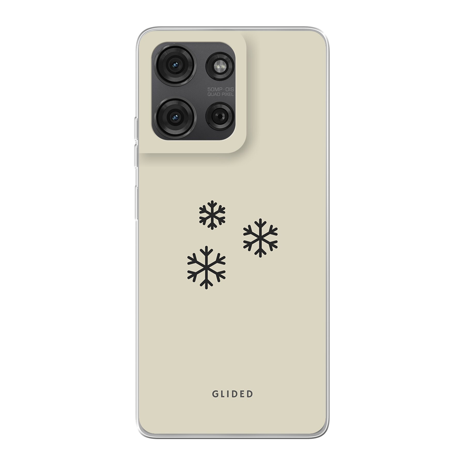 Snowflakes - Motorola Moto G75 Handyhülle