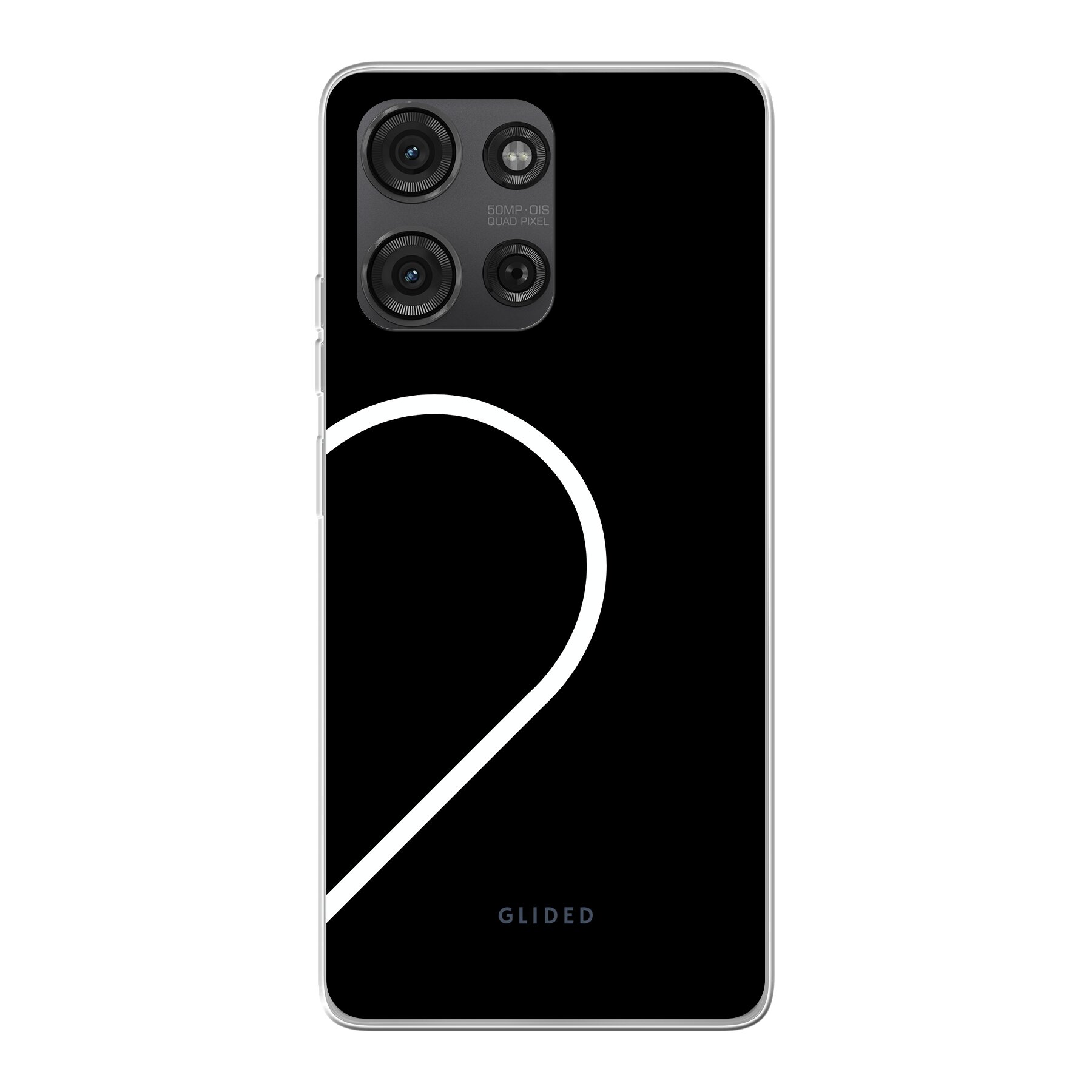 Harmony Black - Motorola Moto G75 Handyhülle