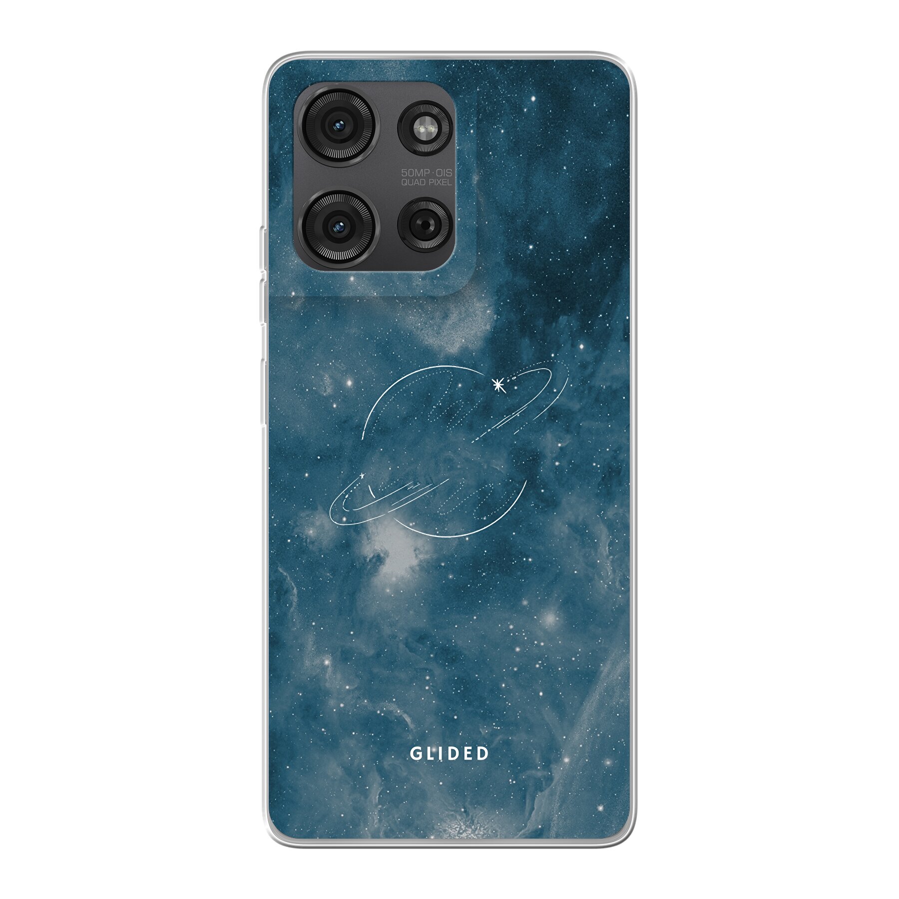 Space Time - Motorola Moto G75 Handyhülle