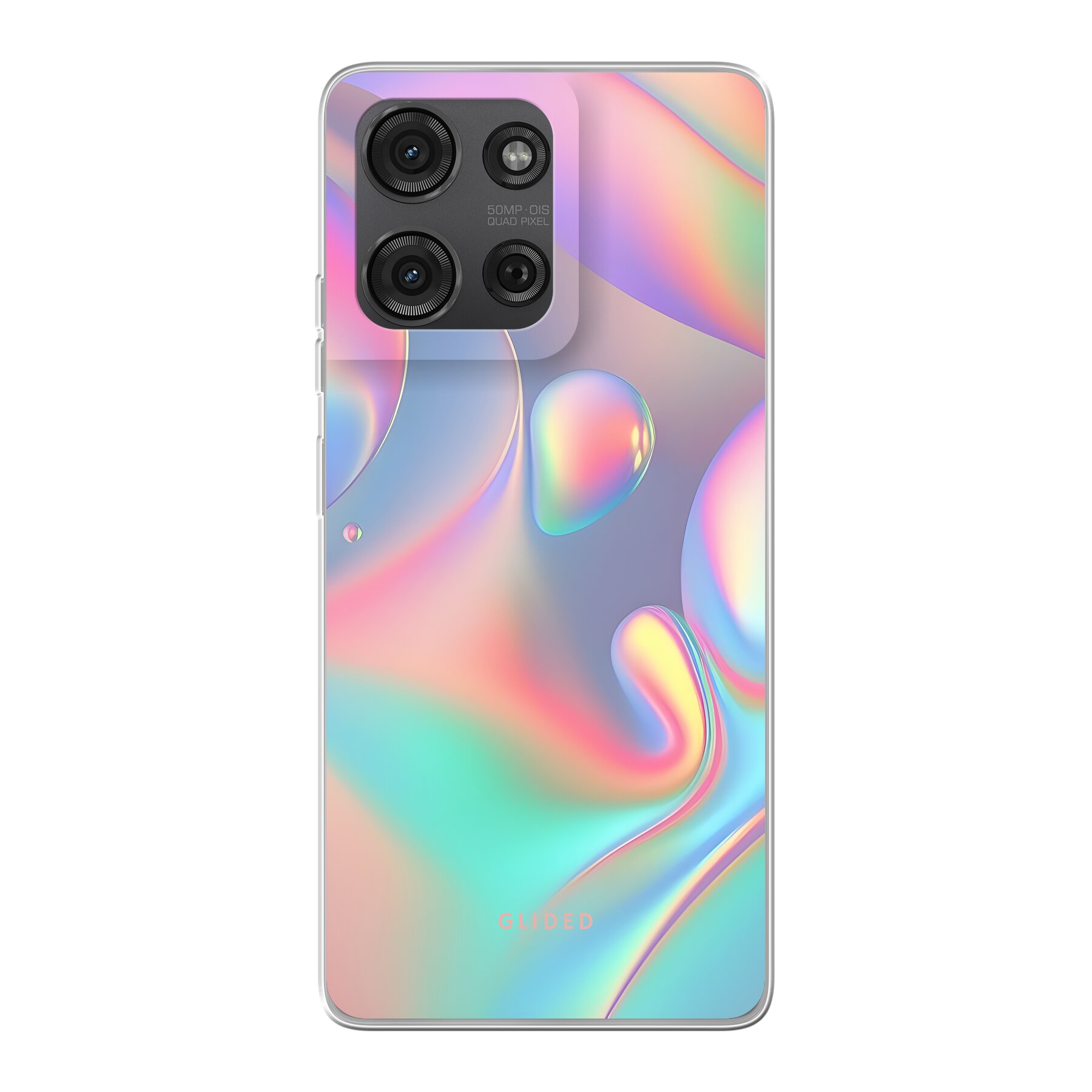 Holographic Aesthetic - Motorola Moto G75 Handyhülle