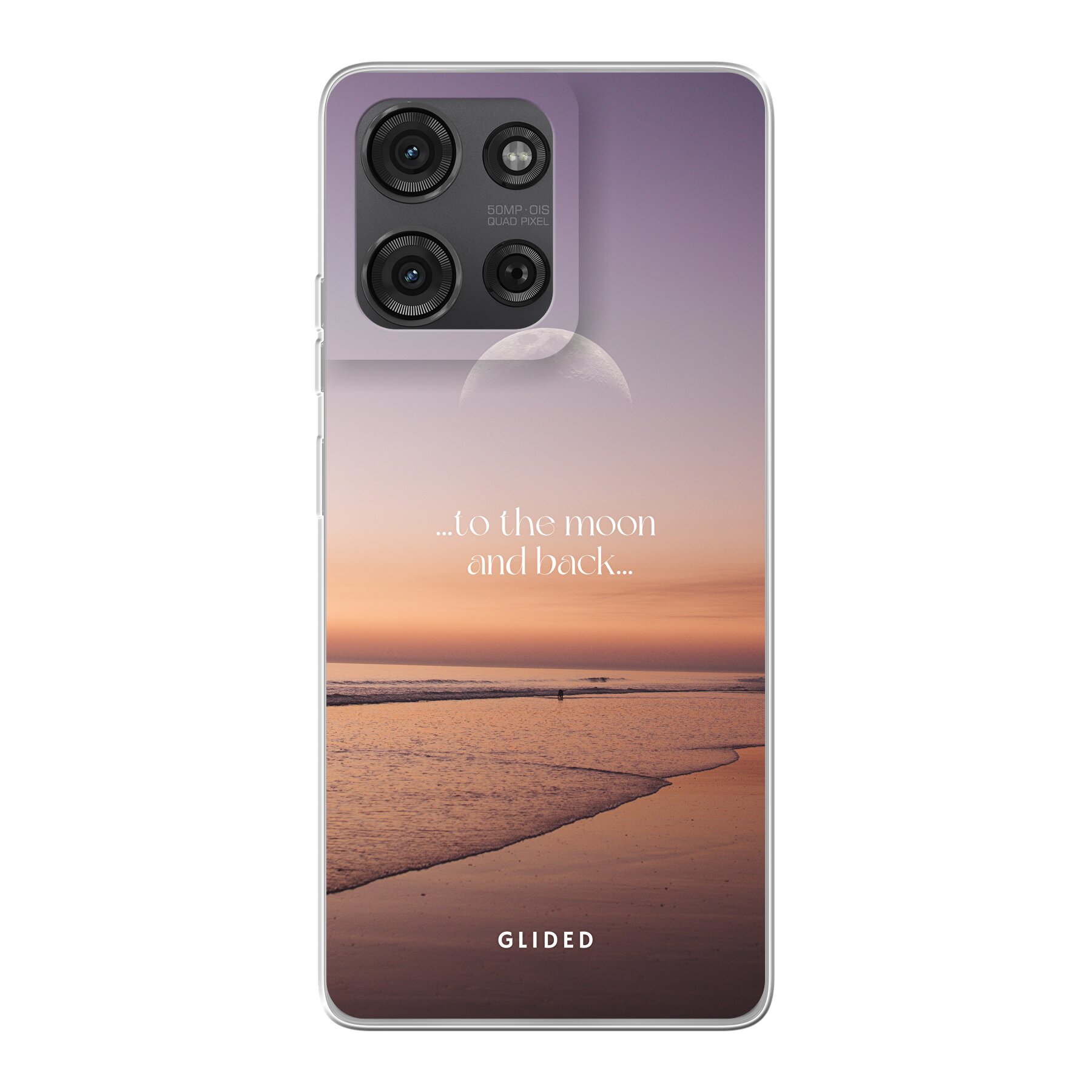 To the Moon - Motorola Moto G75 Handyhülle