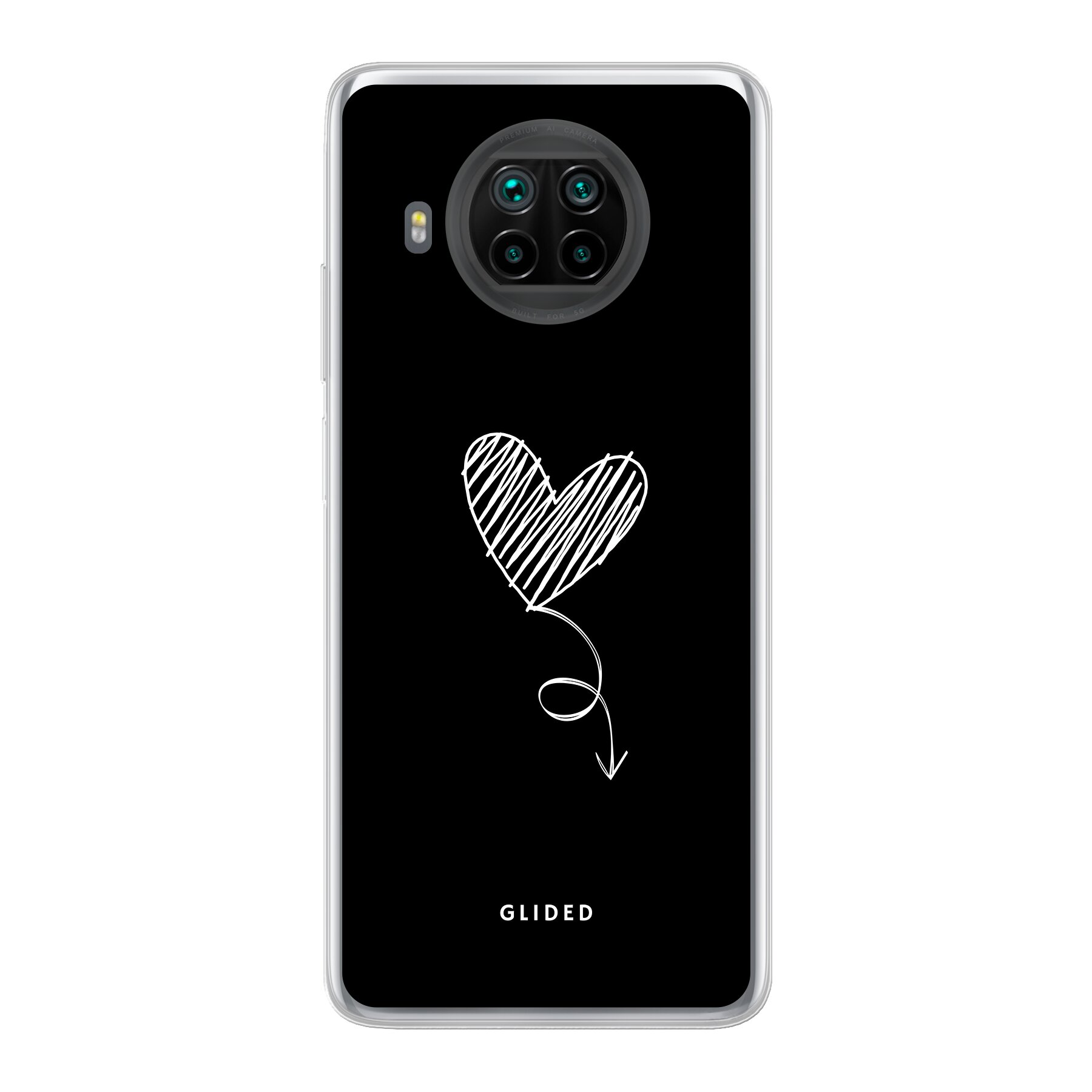 Tuotekuva Dark Heart - Xiaomi Mi 10T Lite 5G Puhelimen suojakuori