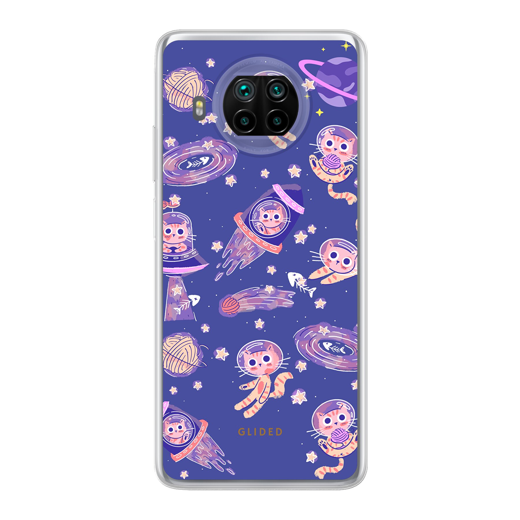 Space Cat - Xiaomi Mi 10T Lite 5G Handyhülle