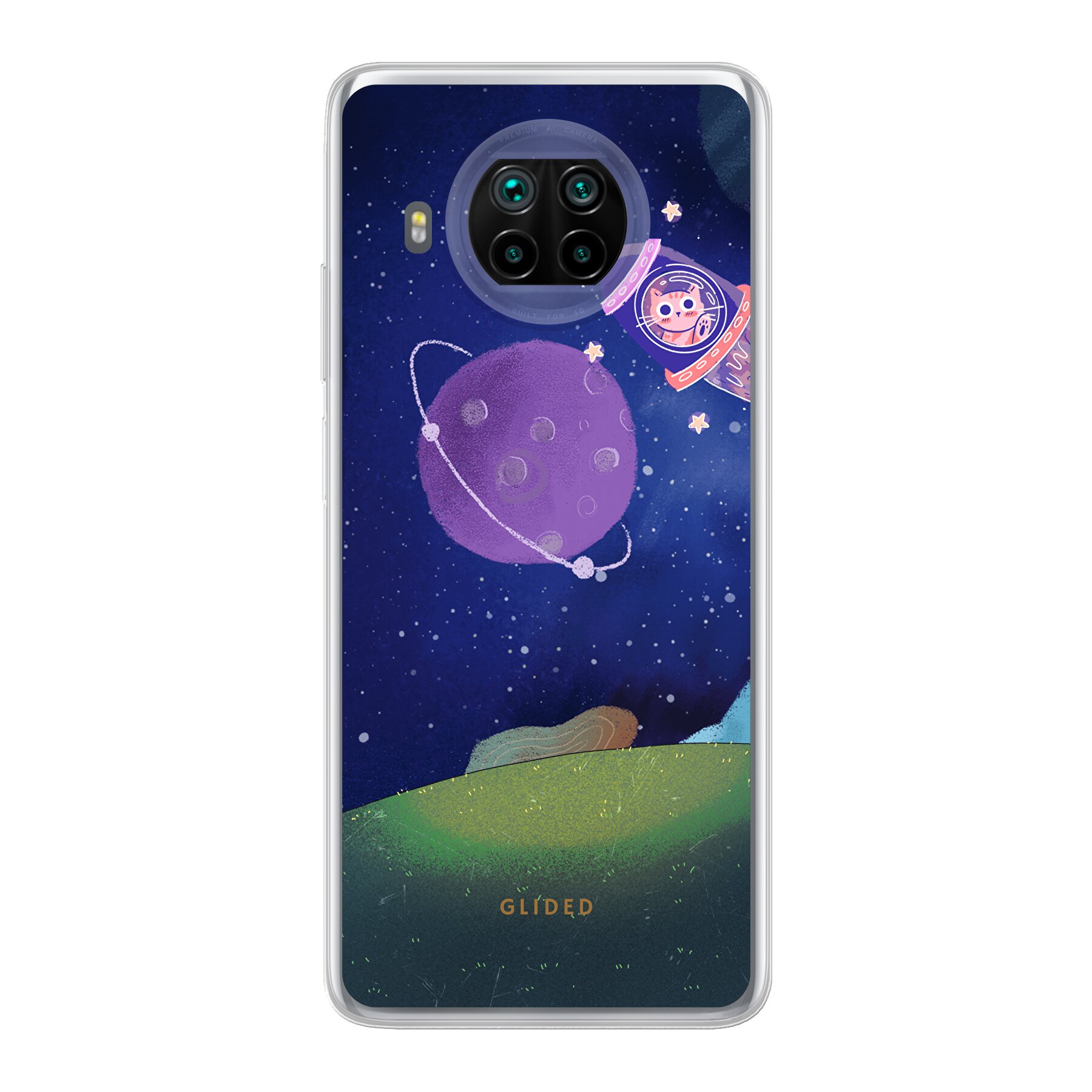 Galaxy Cat - Xiaomi Mi 10T Lite 5G Handyhülle