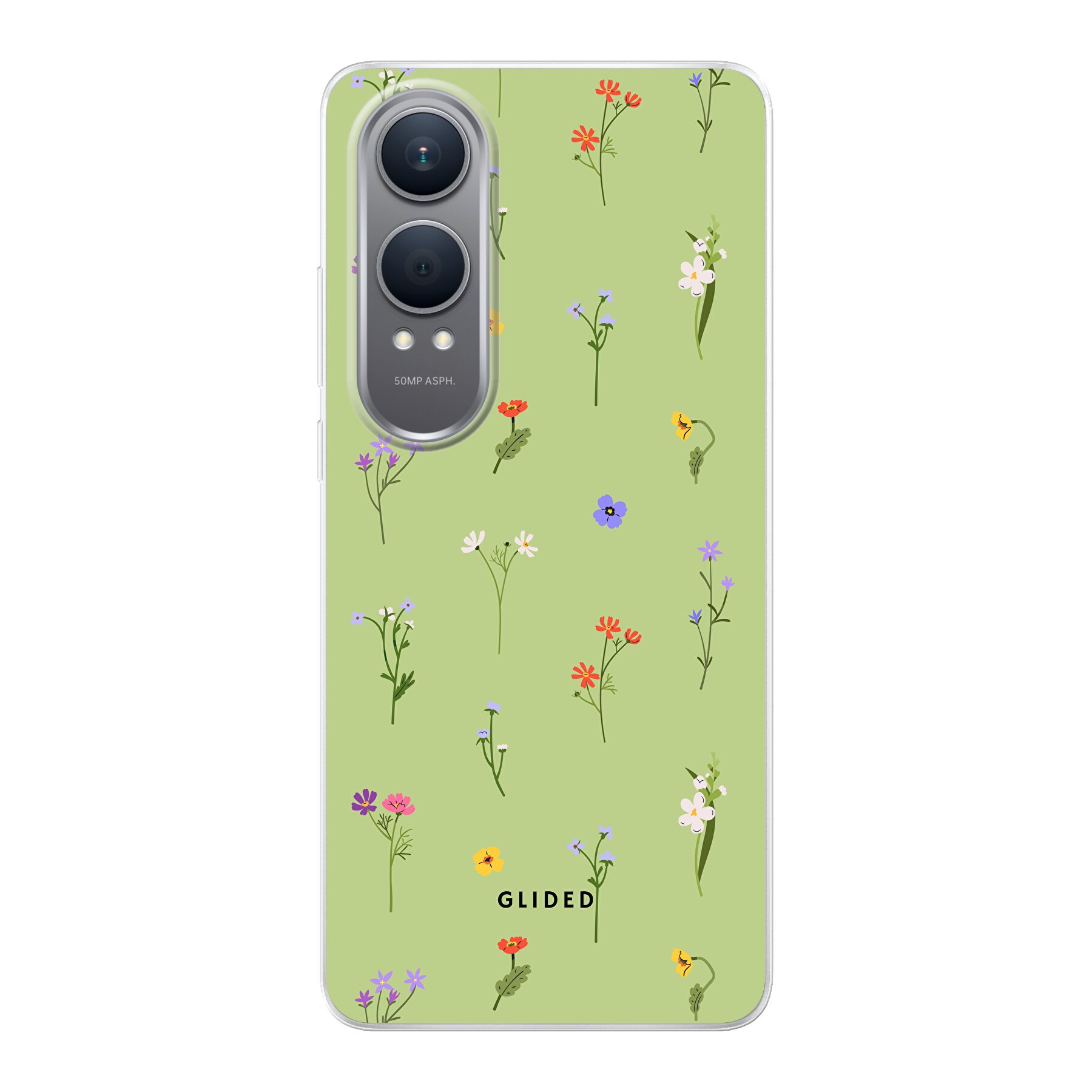 Green Floral - OnePlus Nord CE 4 Lite Handyhülle