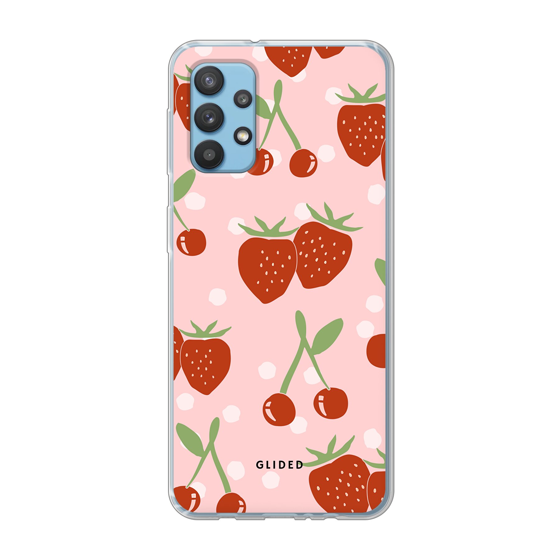 Cherry meets Strawberry - Samsung Galaxy A32 4G Handyhülle