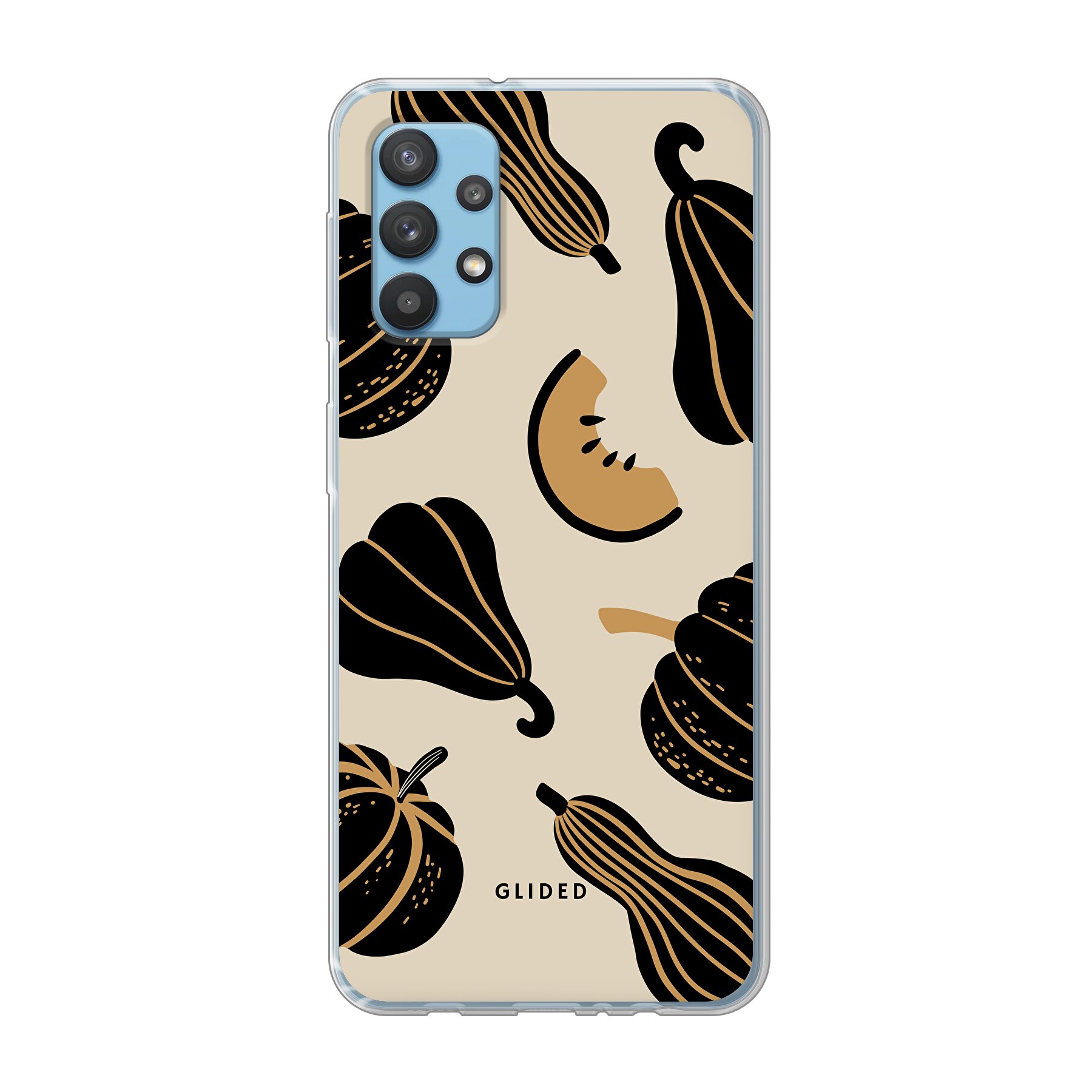 Immagine del prodotto Beige and Black Pumpkin - Samsung Galaxy A32 4G Cover