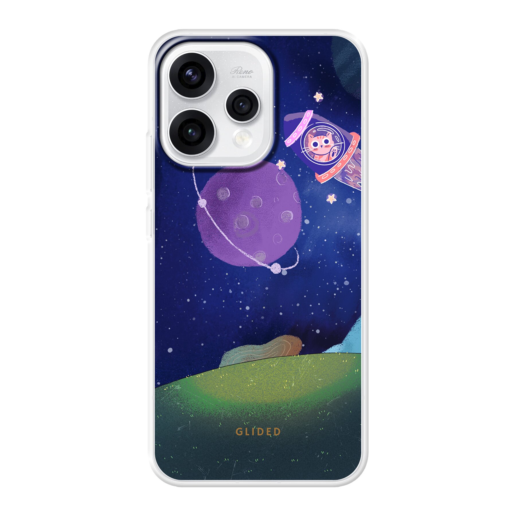 Produktbild Galaxy Cat - Oppo Reno15 Handyhülle