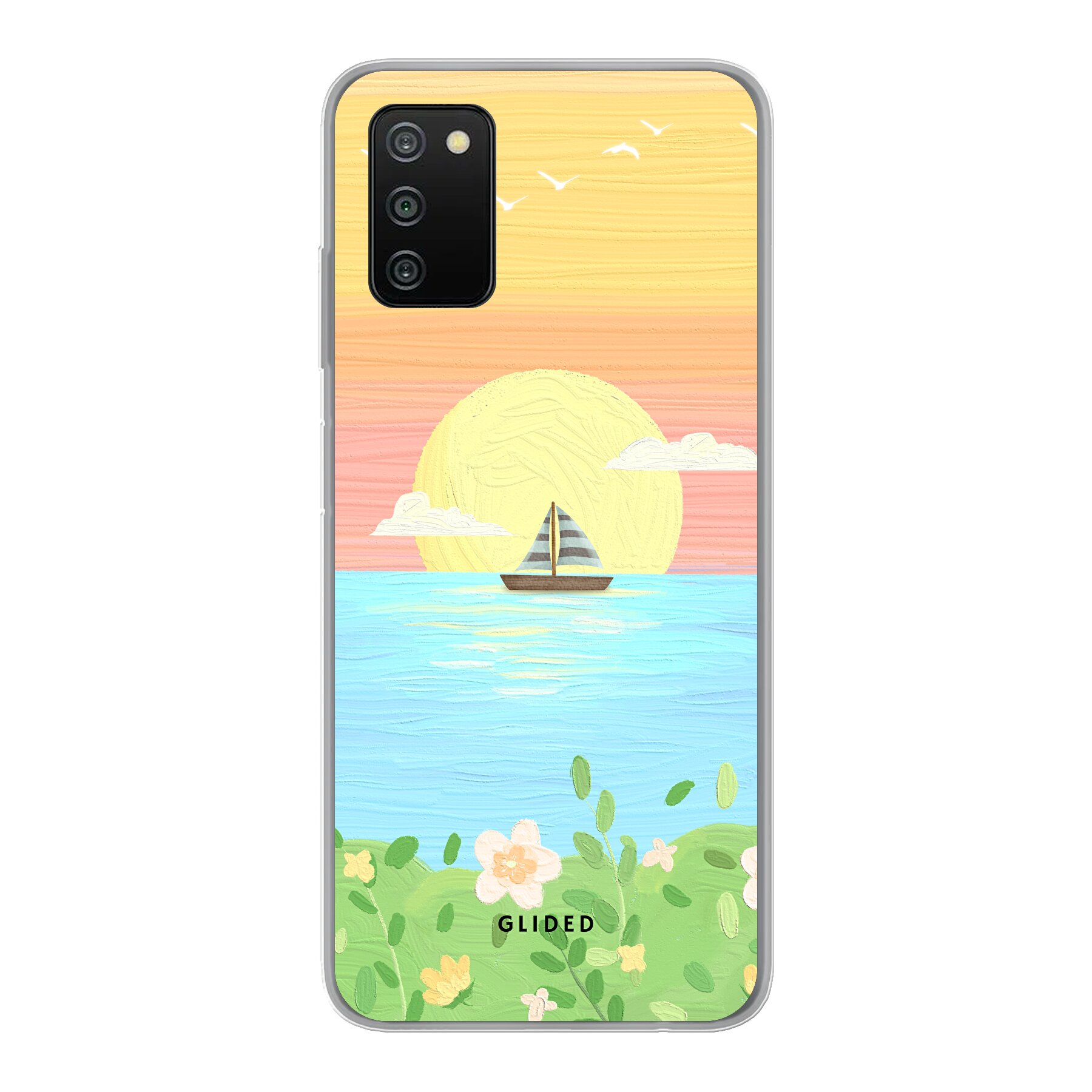 Produktbild Cute Sunset - Samsung Galaxy A03s Handyhülle