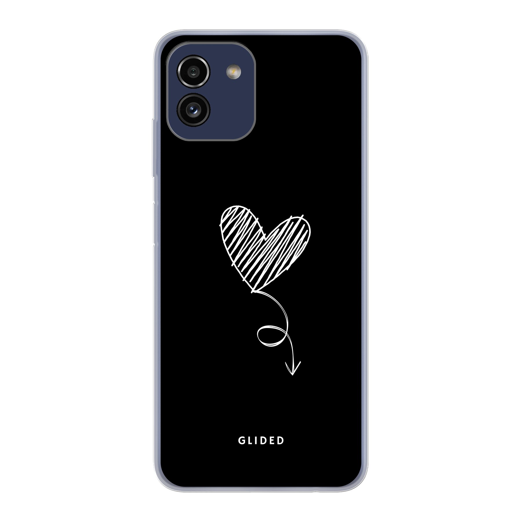 Produktbild Dark Heart - Samsung Galaxy A03 Handyhülle