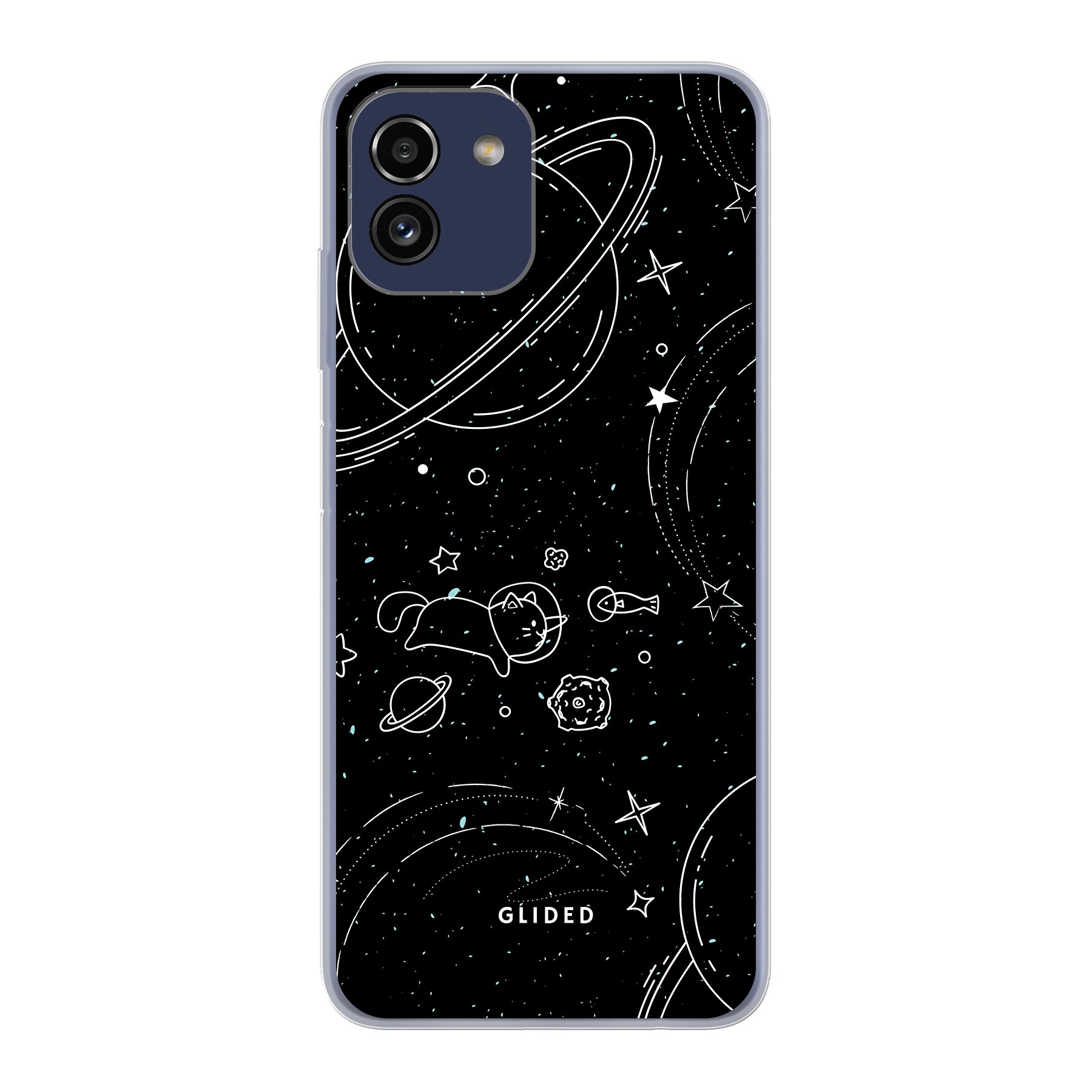 Produktbild Cosmic Cat - Samsung Galaxy A03 Handyhülle