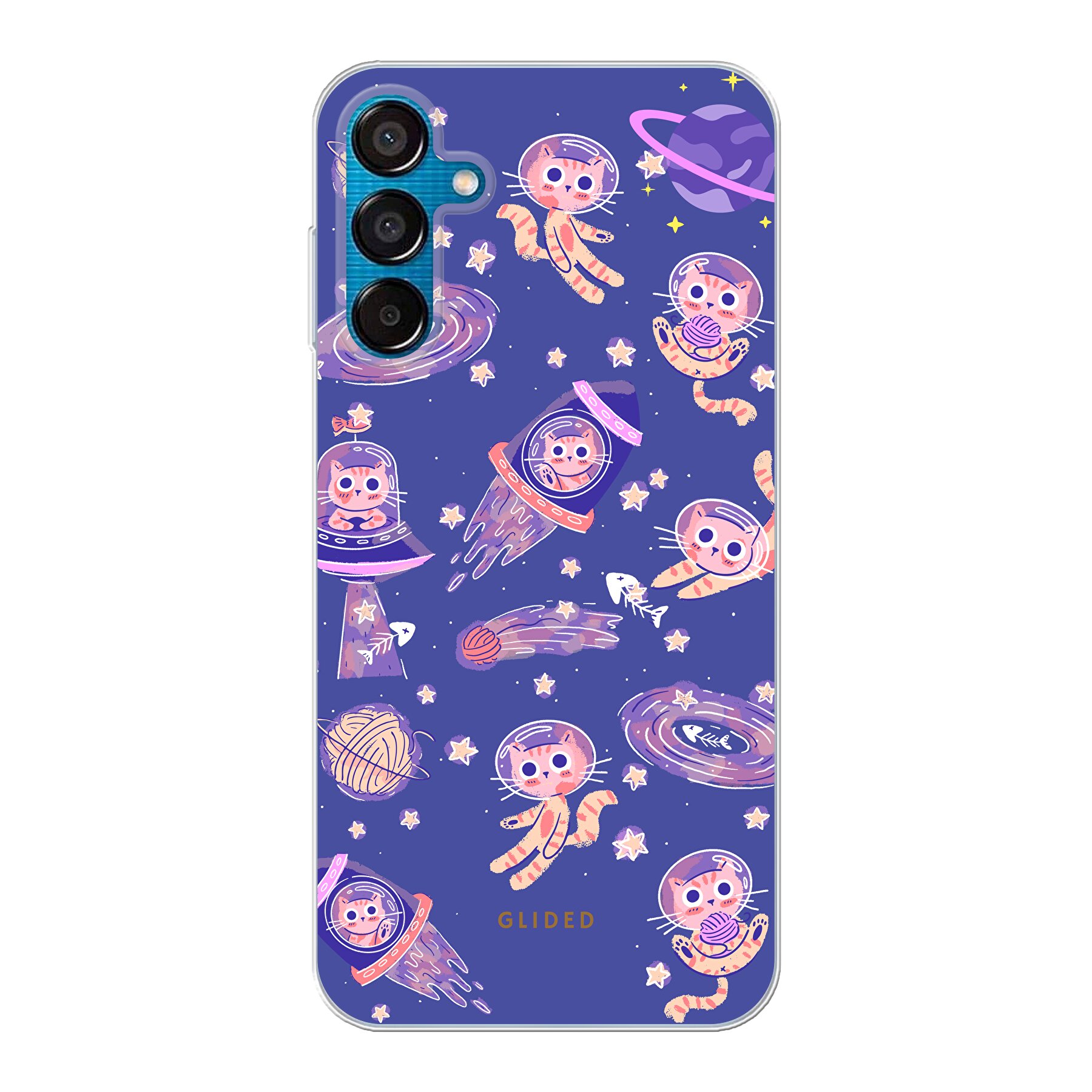 Produktbild Space Cat - Samsung Galaxy M15 Handyhülle