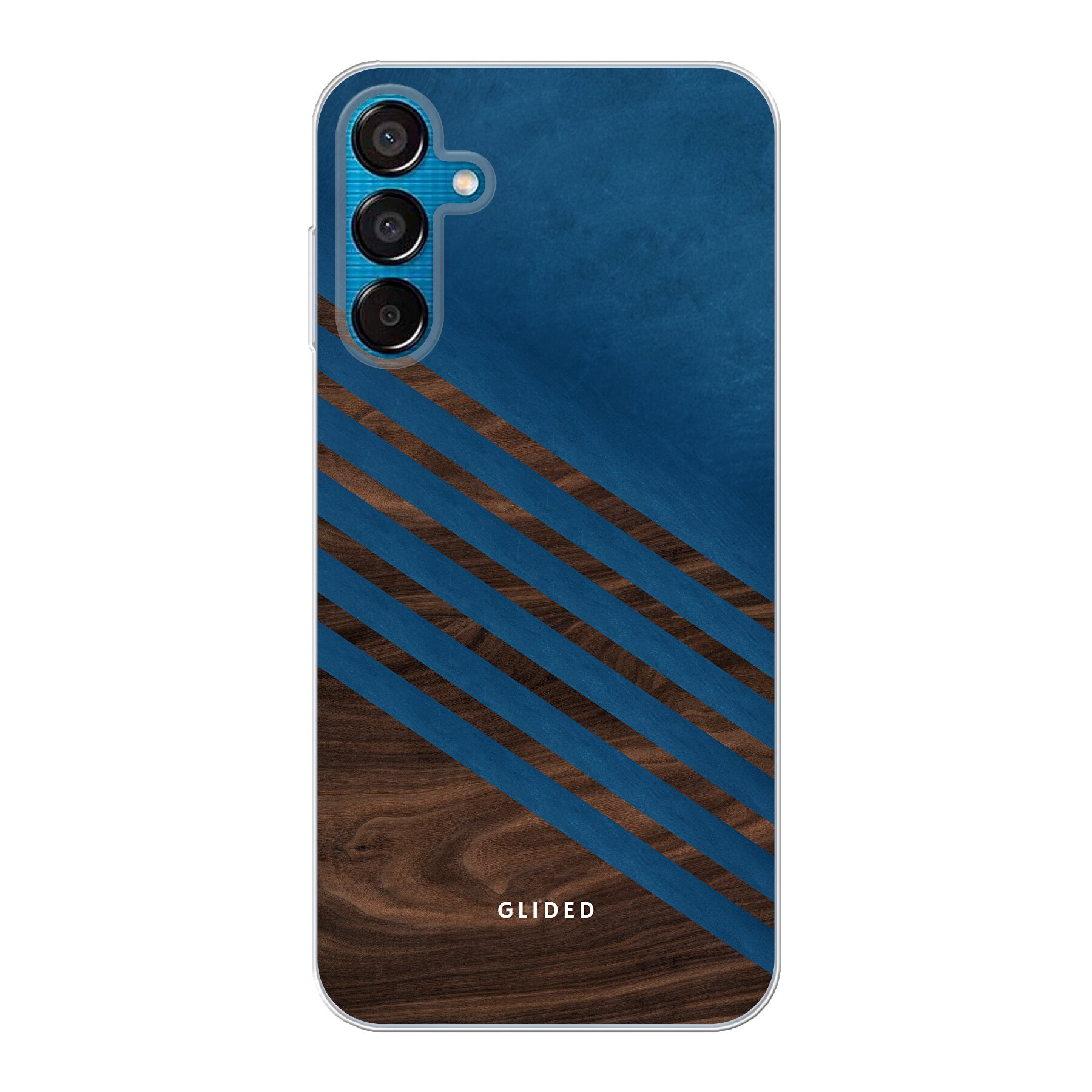 Produktbild Blue Wood - Samsung Galaxy M15 Handyhülle