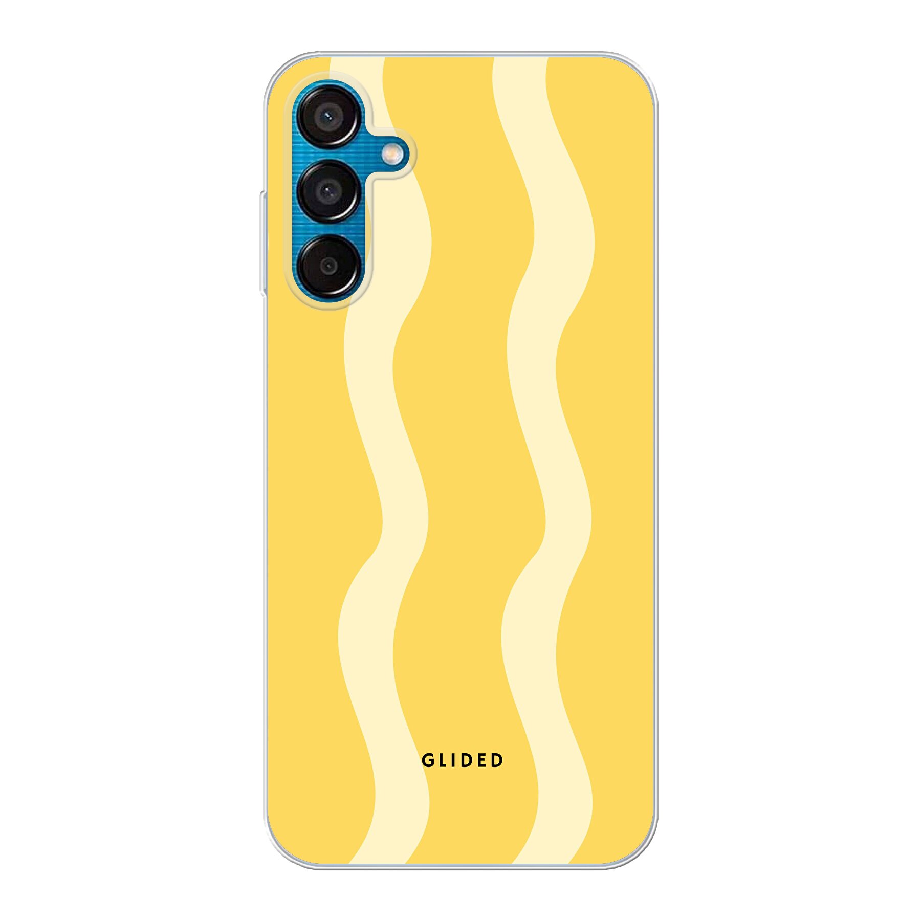 Produktbild Yellow Wavy - Samsung Galaxy M15 Handyhülle