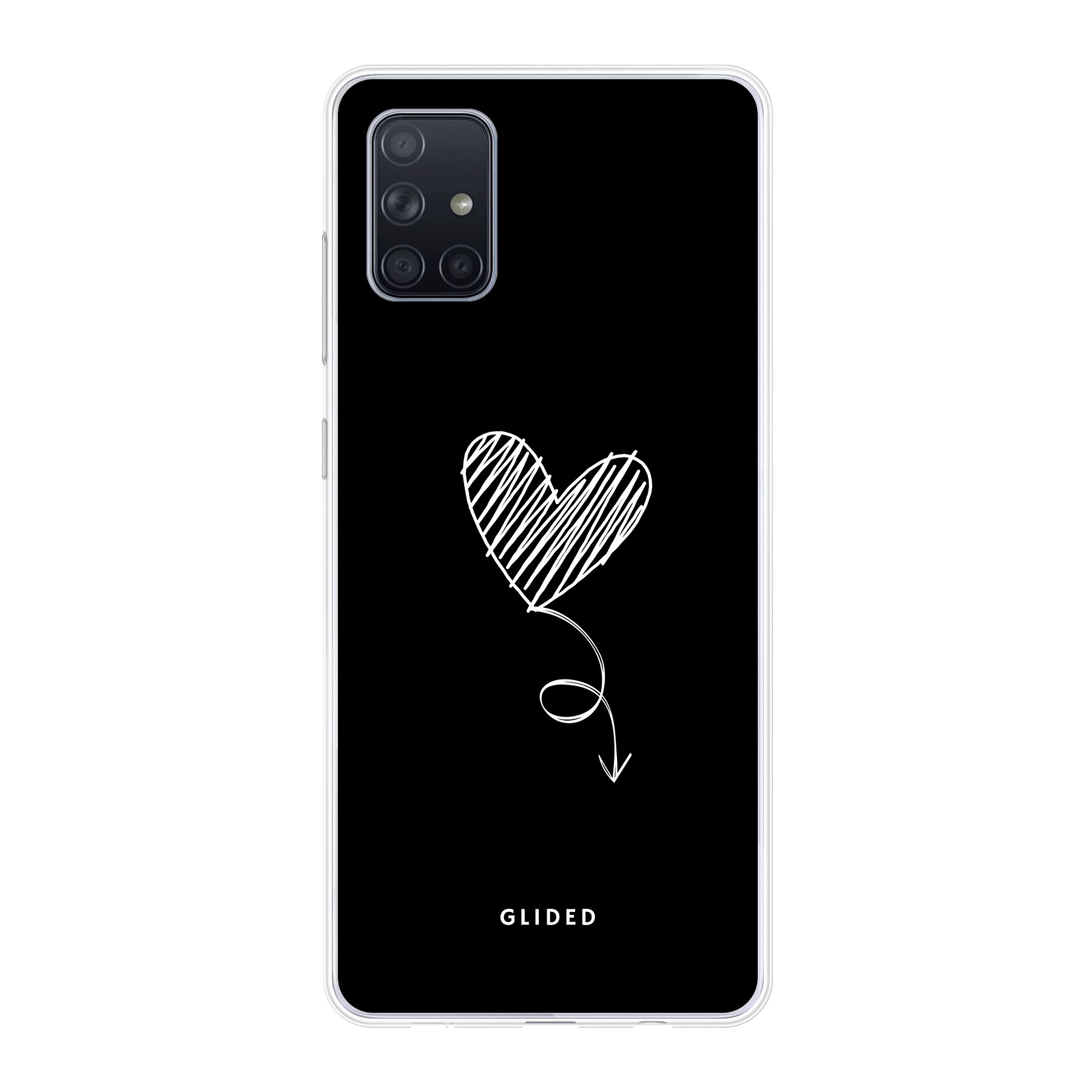 Produktbild Dark Heart - Samsung Galaxy A71 4G Handyhülle