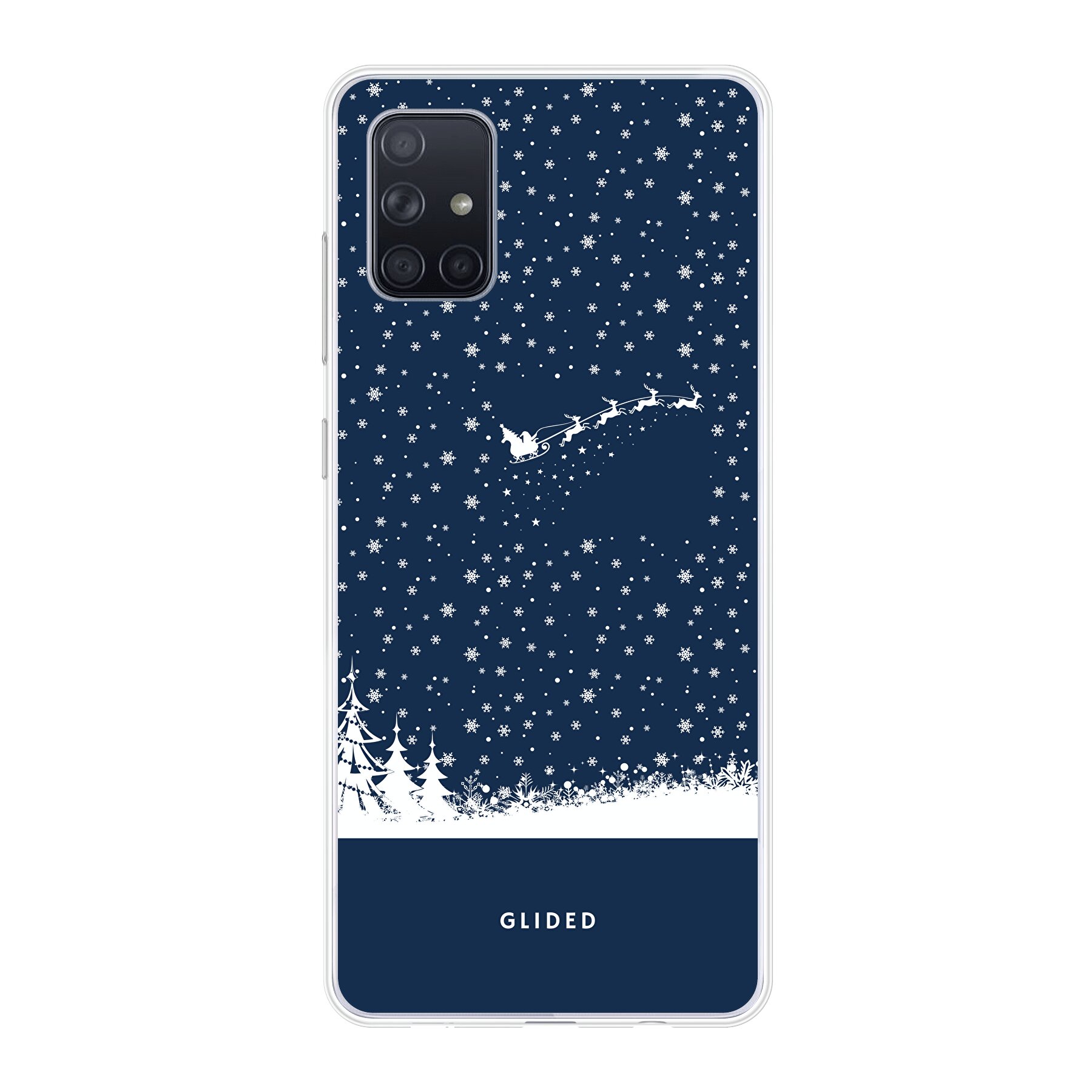 Produktbild Flying Santa - Samsung Galaxy A71 4G Handyhülle