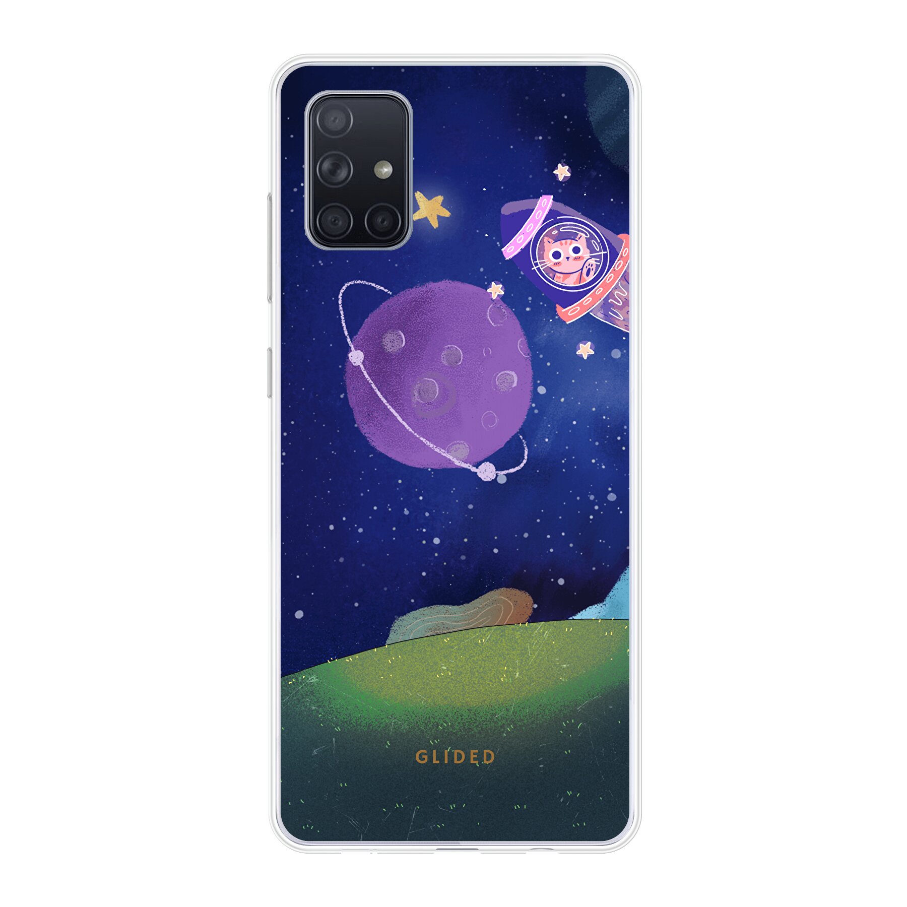 Produktbild Galaxy Cat - Samsung Galaxy A71 4G Handyhülle