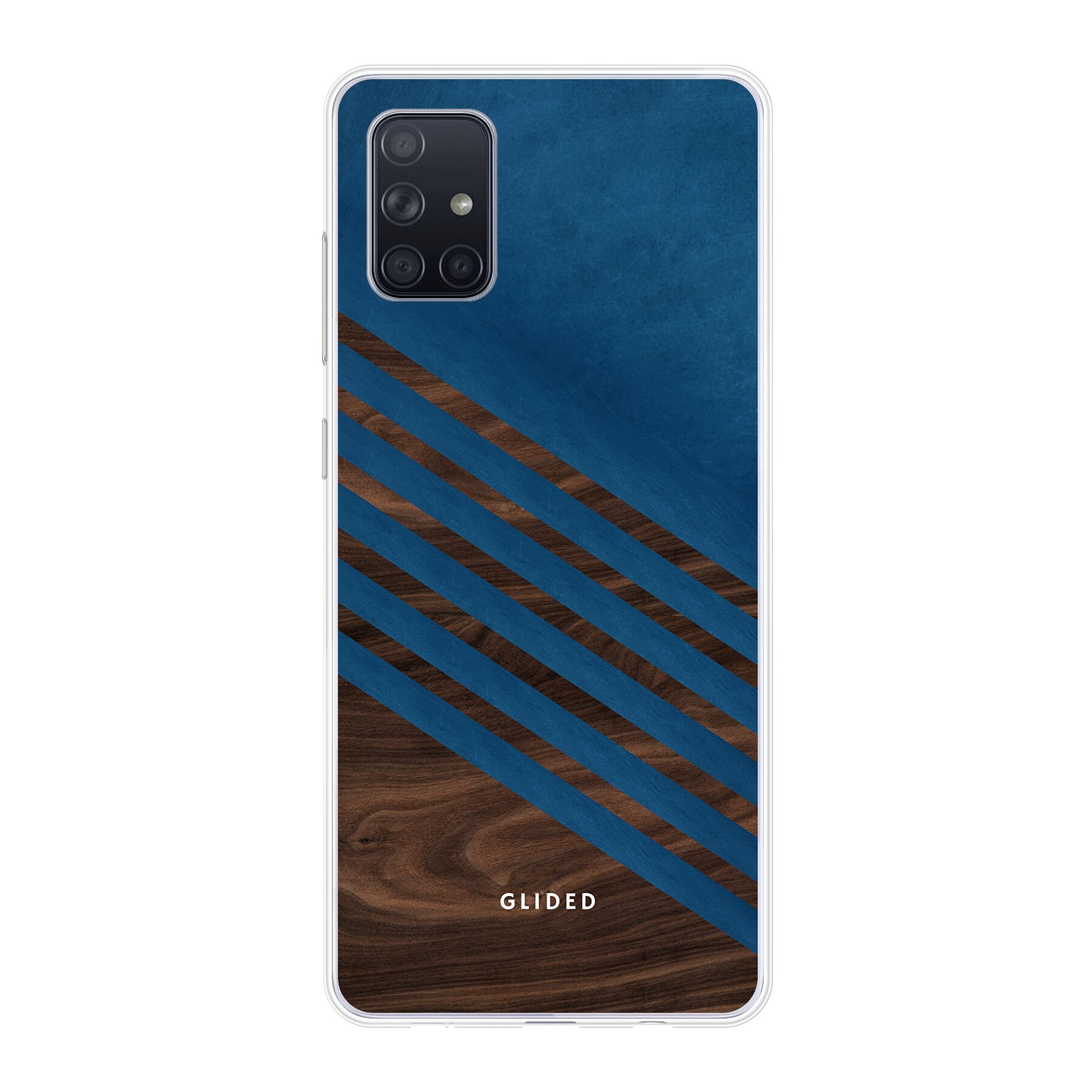 Produktbild Blue Wood - Samsung Galaxy A71 4G Handyhülle