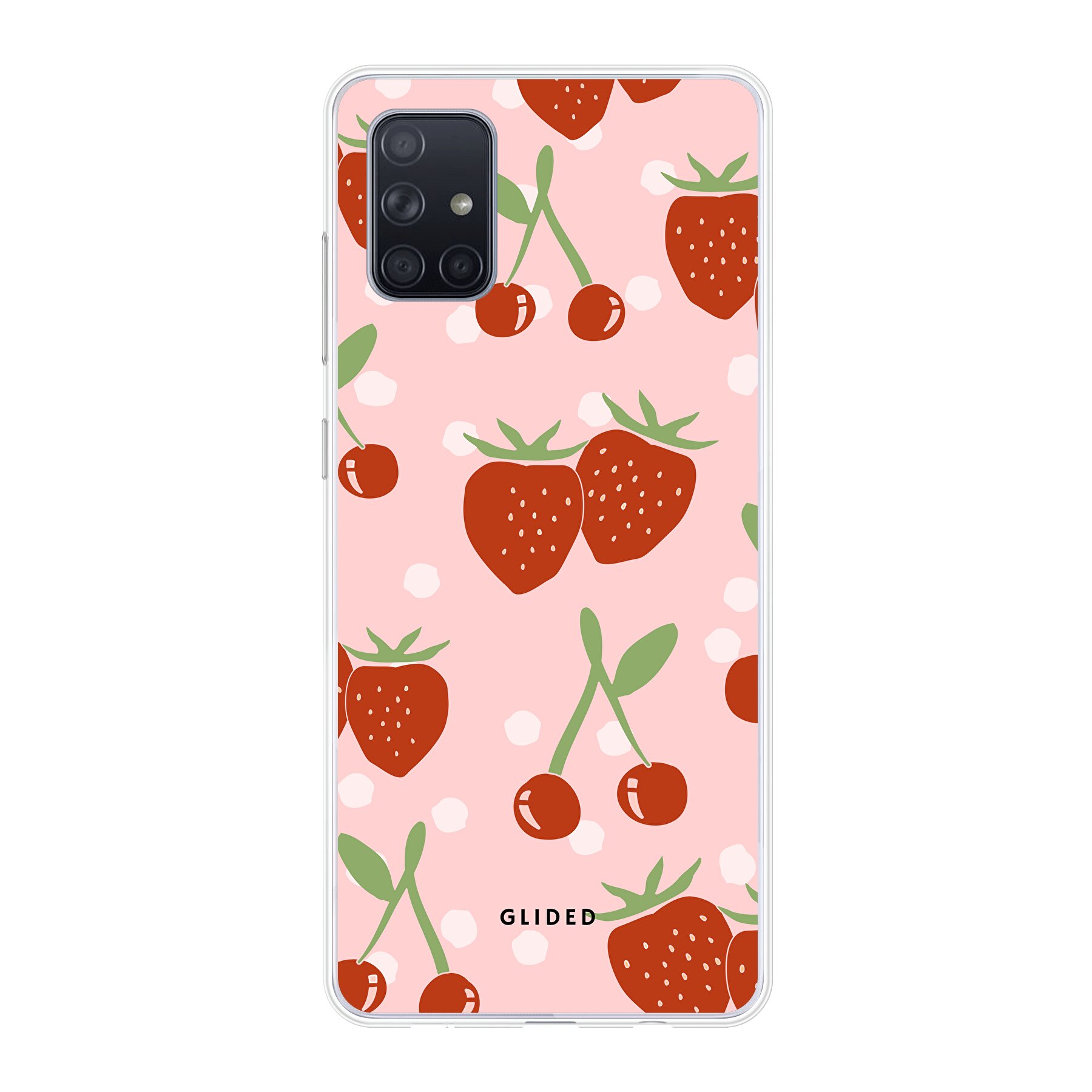 Produktbild Cherry meets Strawberry - Samsung Galaxy A71 4G Handyhülle