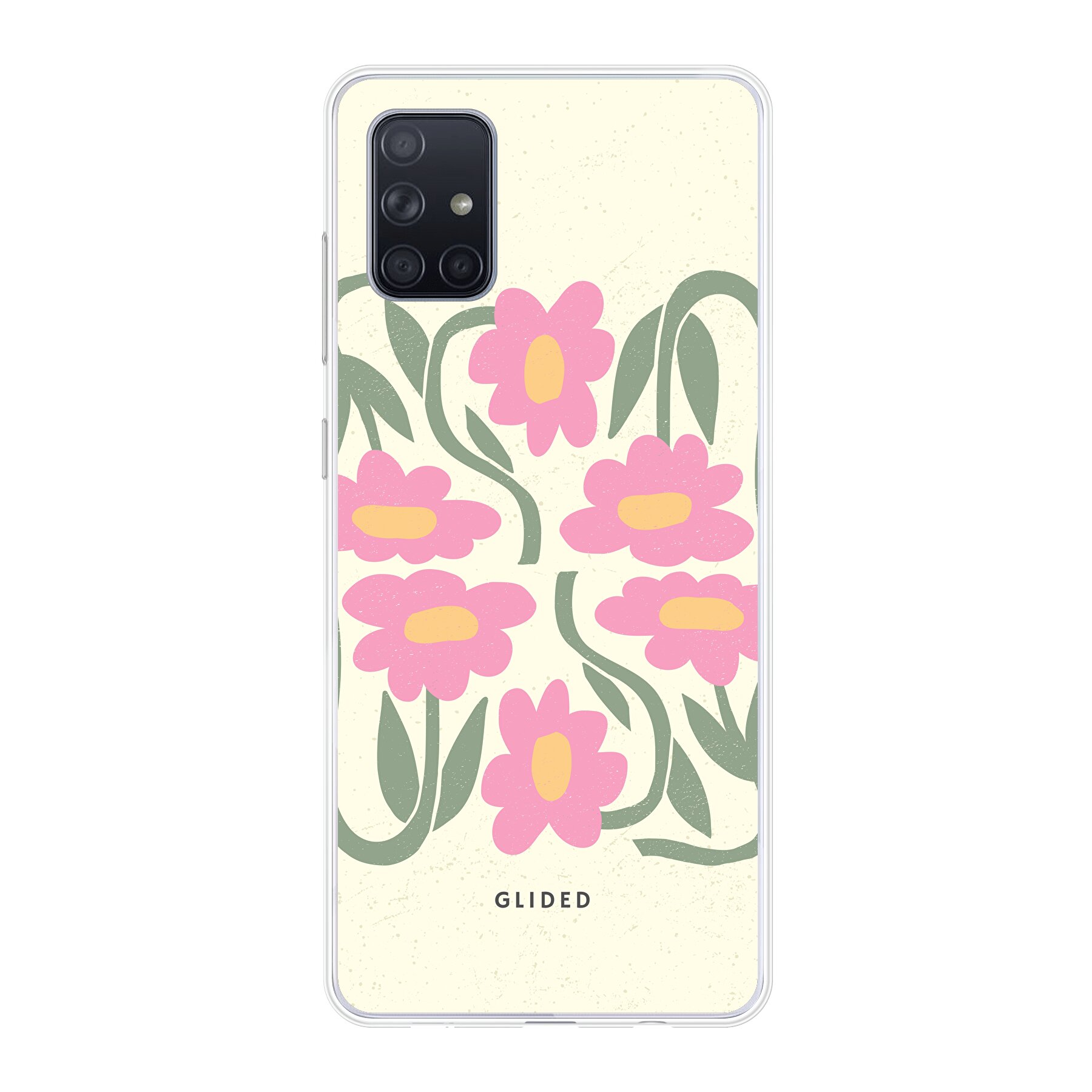 Produktbild Flowy Pink - Samsung Galaxy A71 4G Handyhülle