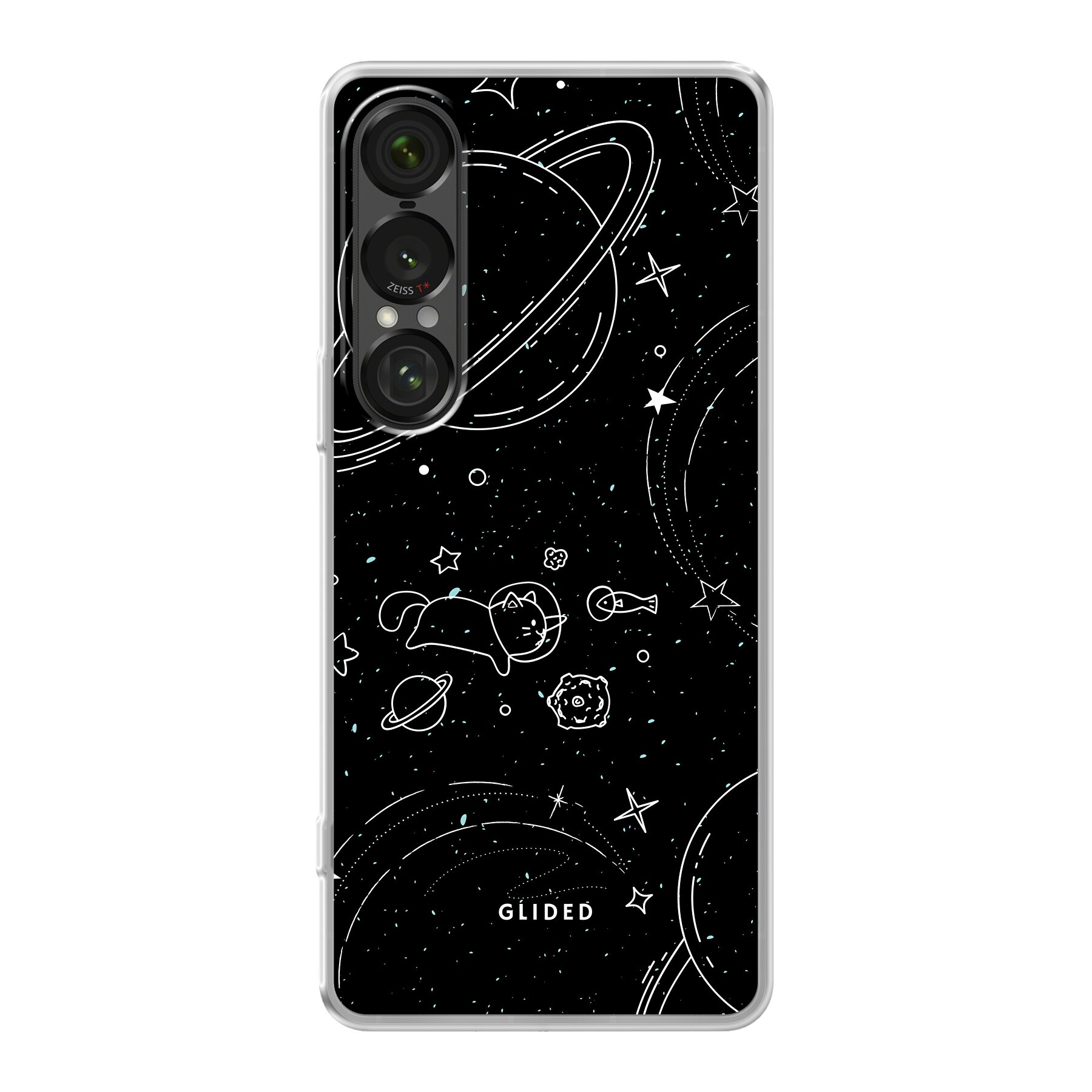 Cosmic Cat - Sony Xperia 1 VII Handyhülle