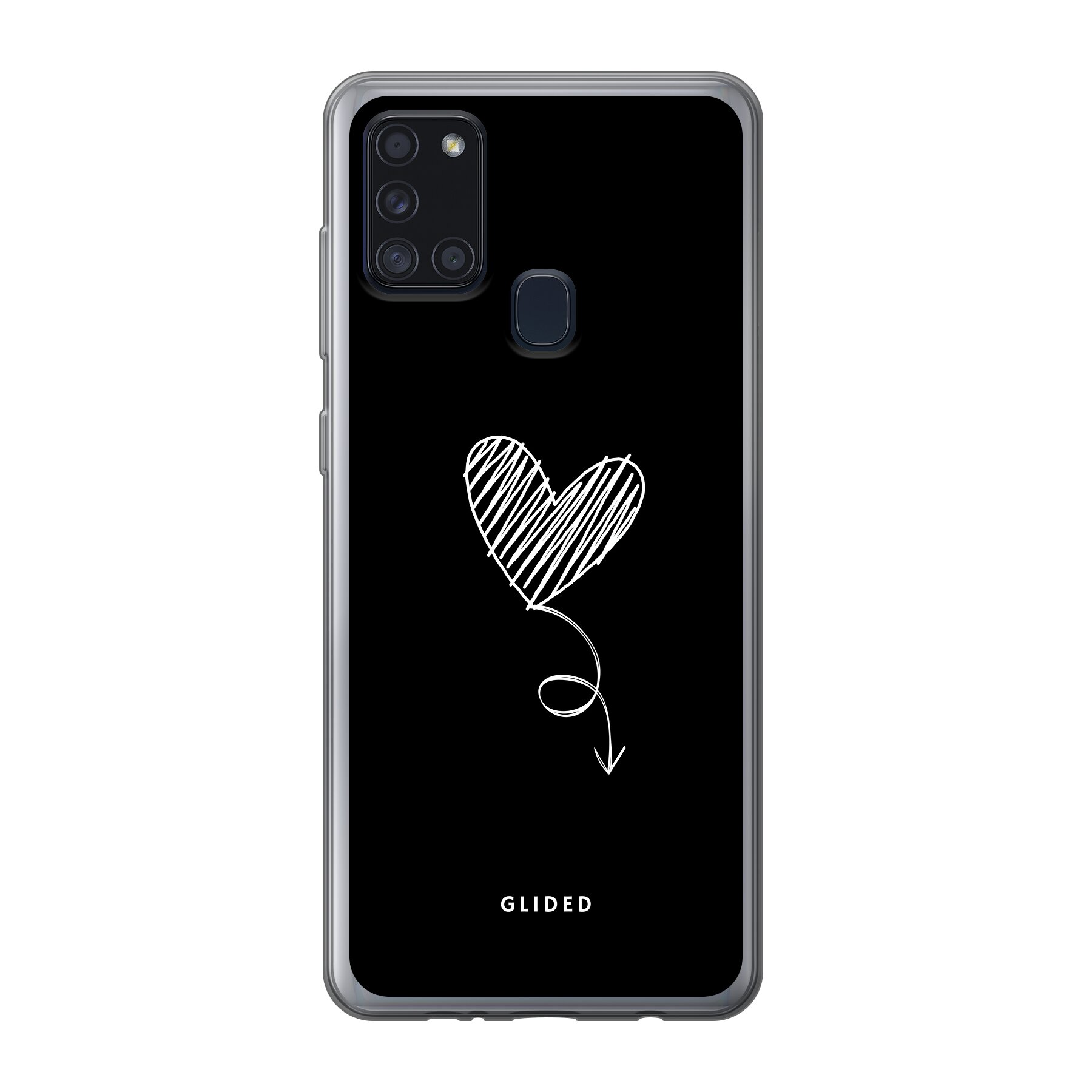 Produktbild Dark Heart - Samsung Galaxy A21s Handyhülle