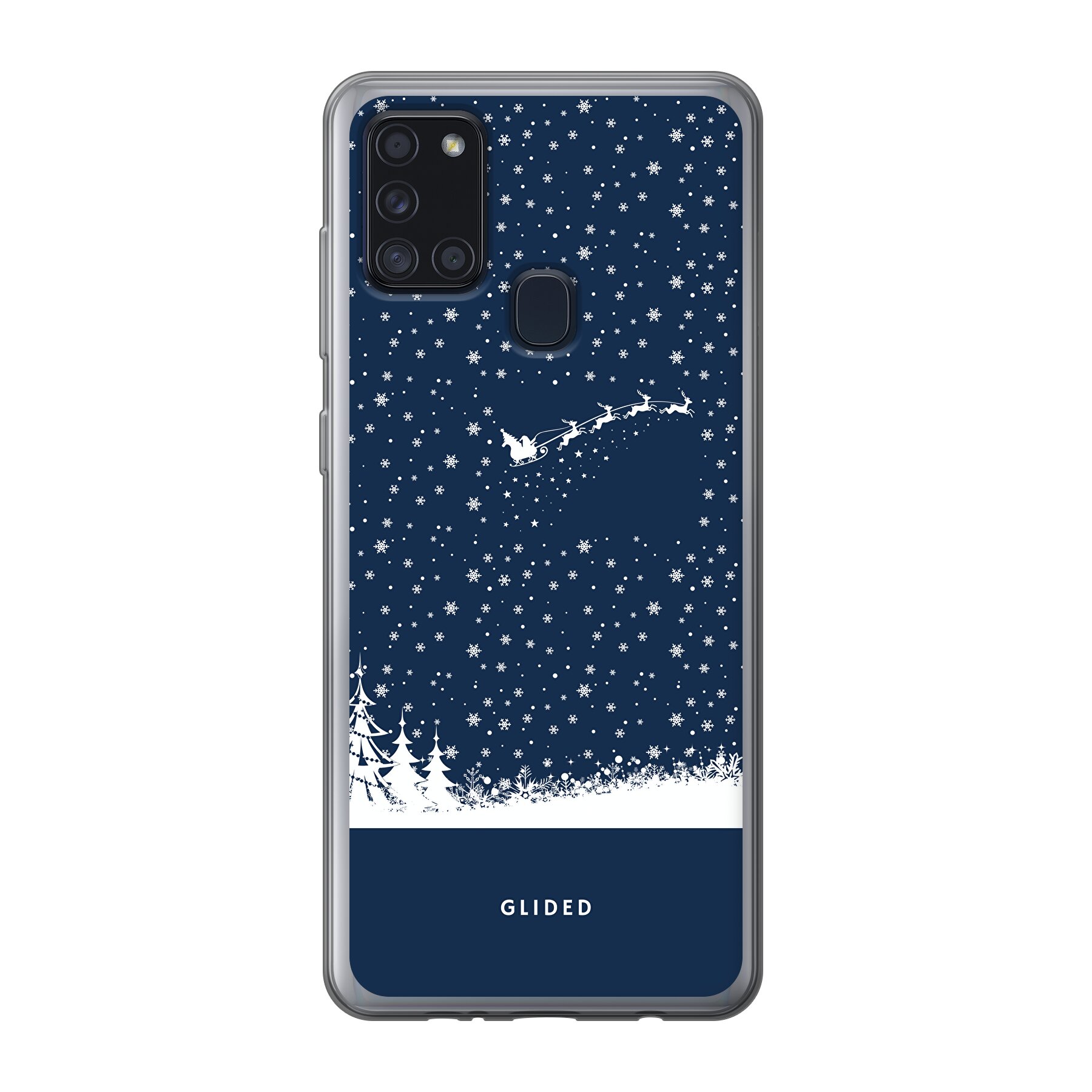 Produktbild Flying Santa - Samsung Galaxy A21s Handyhülle