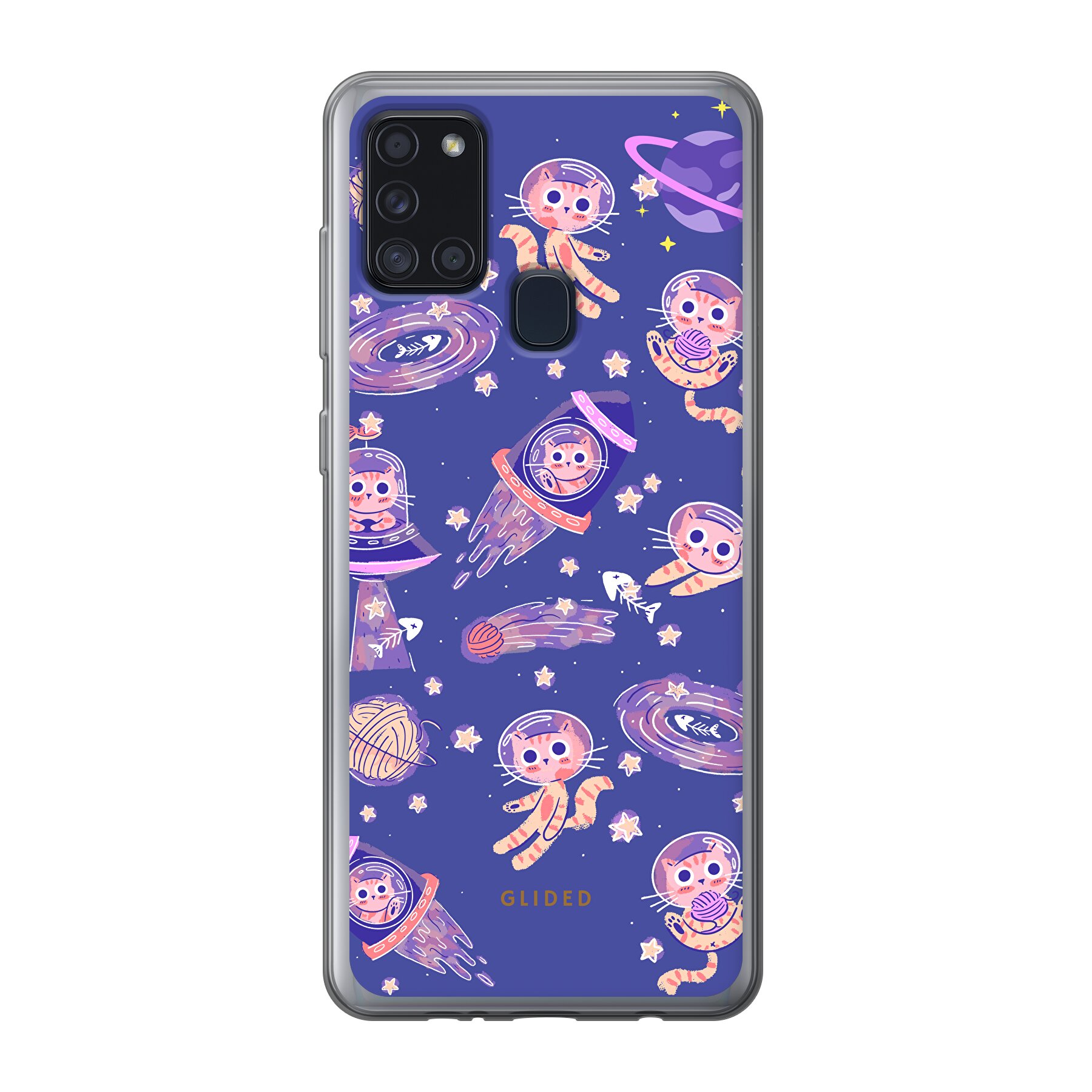 Produktbild Space Cat - Samsung Galaxy A21s Handyhülle