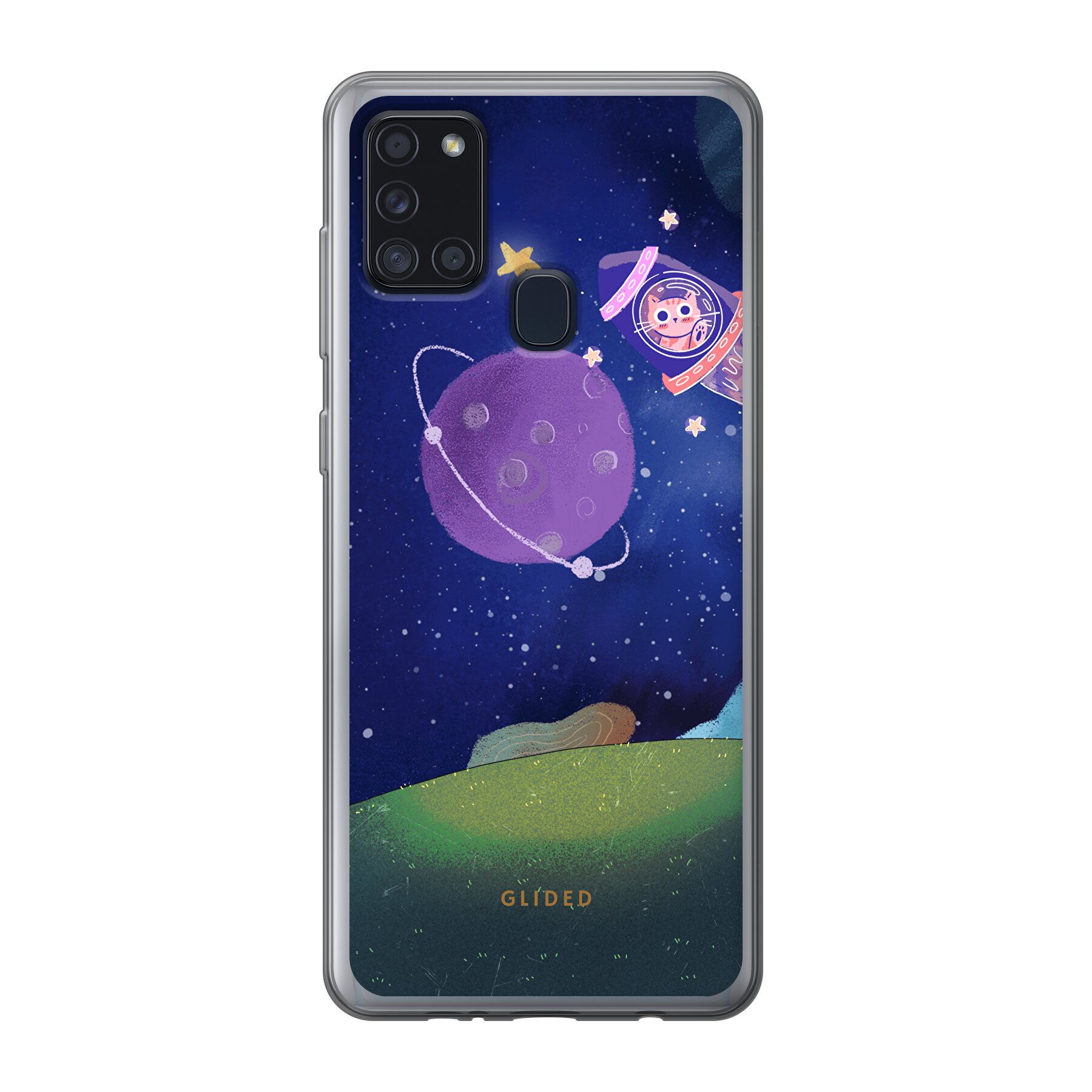 Produktbild Galaxy Cat - Samsung Galaxy A21s Handyhülle