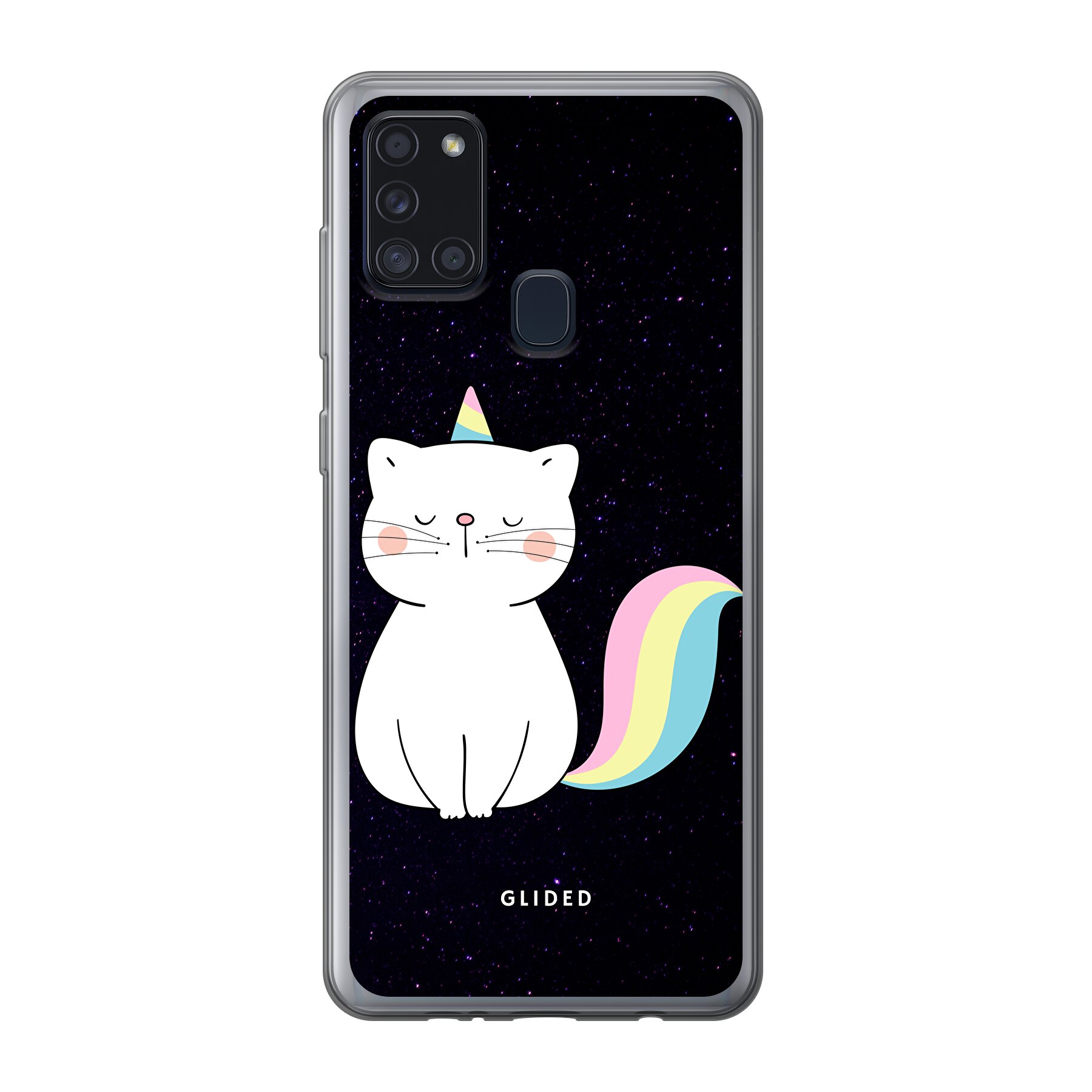 Produktbild Unicorn Cat - Samsung Galaxy A21s Handyhülle
