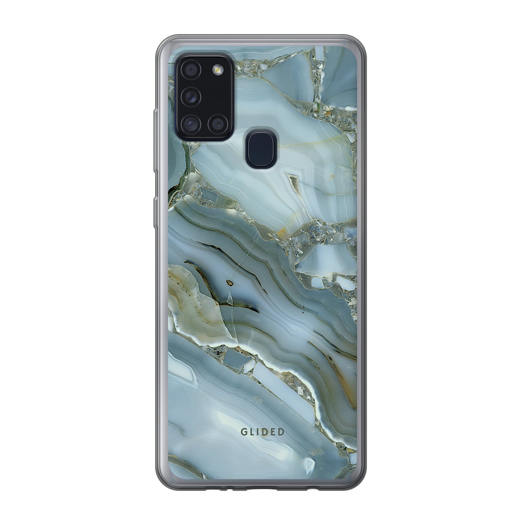 Produktbild Green Marble - Samsung Galaxy A21s Handyhülle