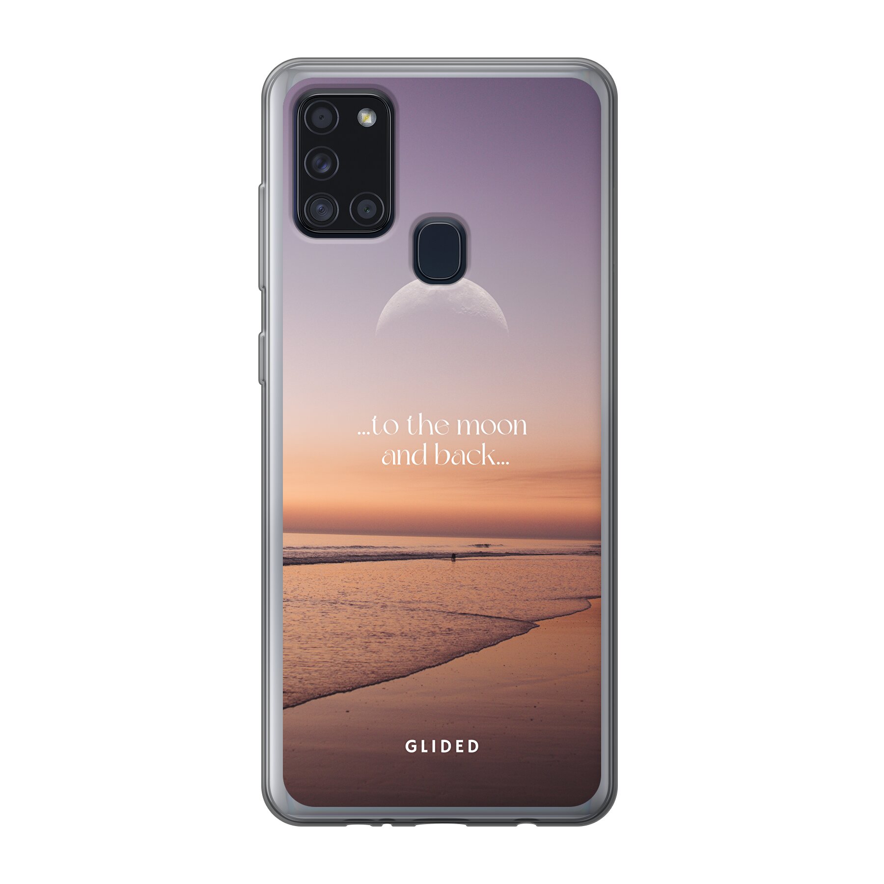 Produktbild To the Moon - Samsung Galaxy A21s Handyhülle