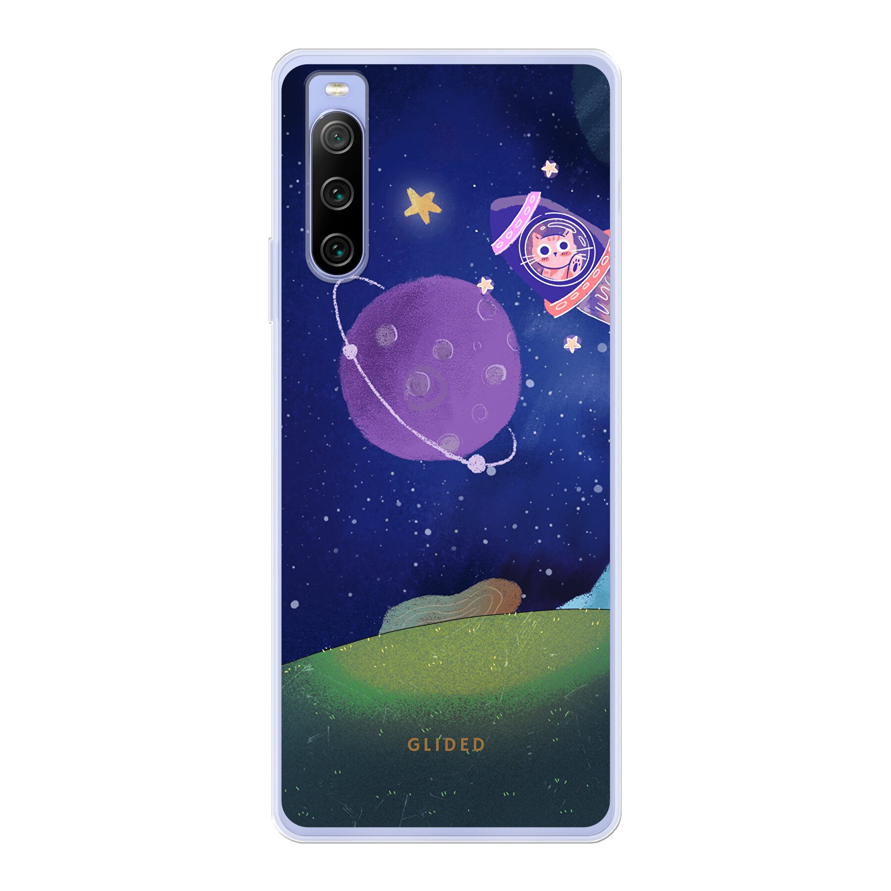 Galaxy Cat - Sony Xperia 10 IV Handyhülle