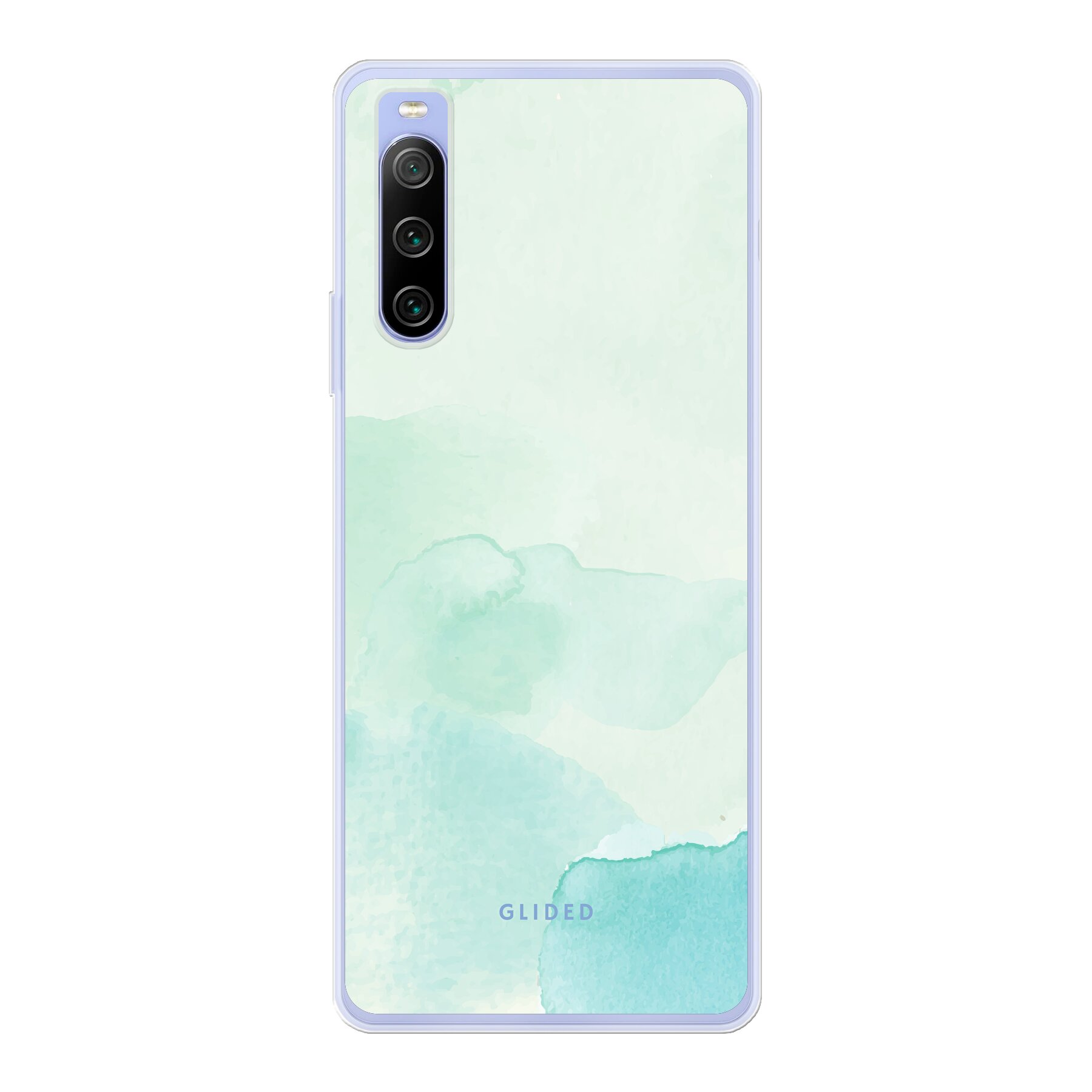 Turquoise Art - Sony Xperia 10 IV Handyhülle