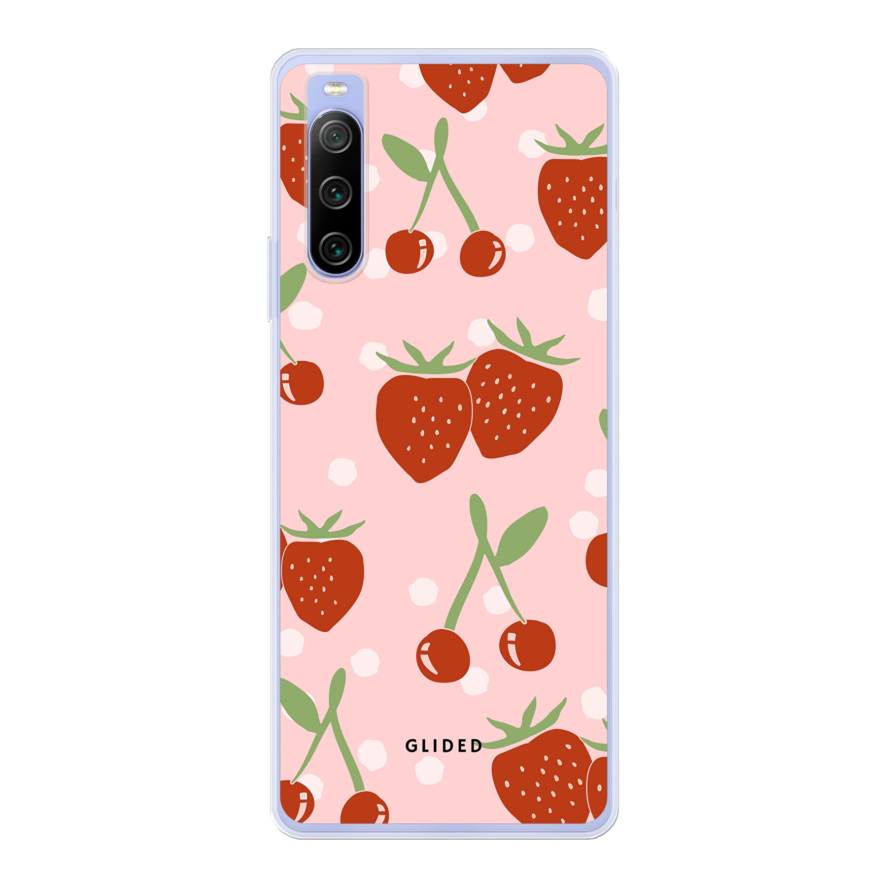 Cherry meets Strawberry - Sony Xperia 10 IV Handyhülle