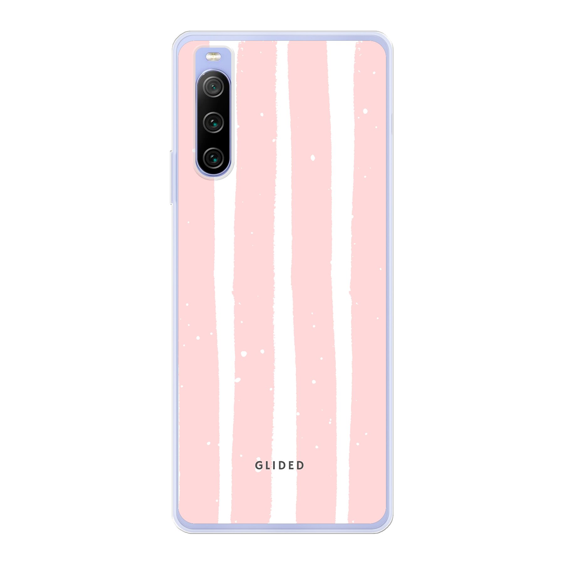 Pink Stripes - Sony Xperia 10 IV Handyhülle