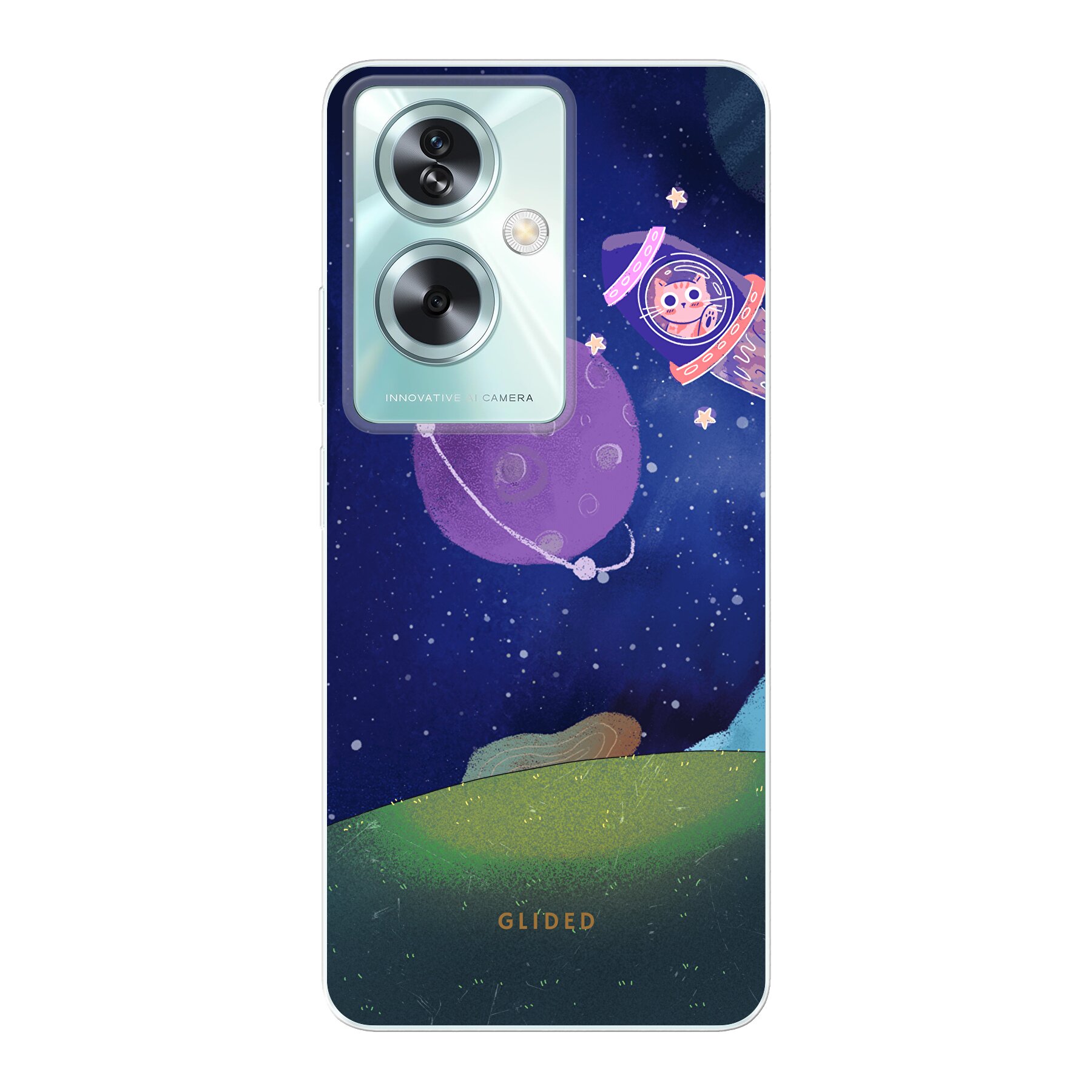 Produktbild Galaxy Cat - Oppo A79 Handyhülle