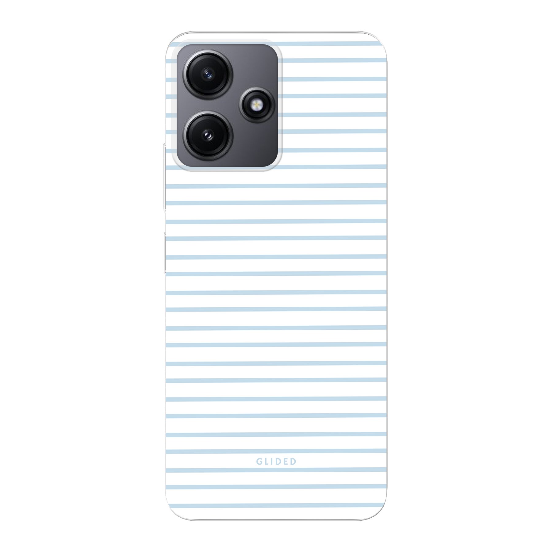Produktbild Blue & White Stripes - Xiaomi Redmi 12 Handyhülle