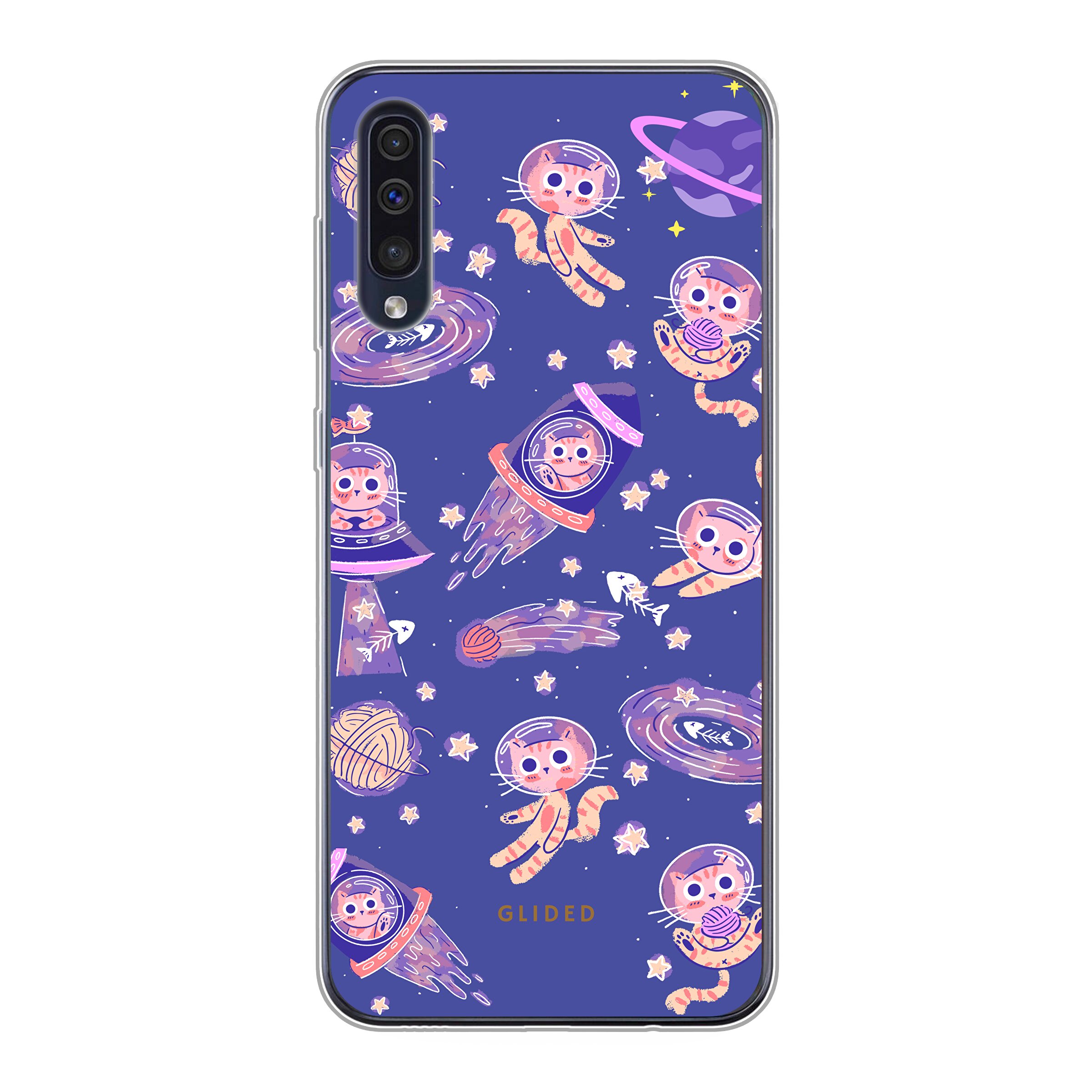 Produktbild Space Cat - Samsung Galaxy A50 Handyhülle