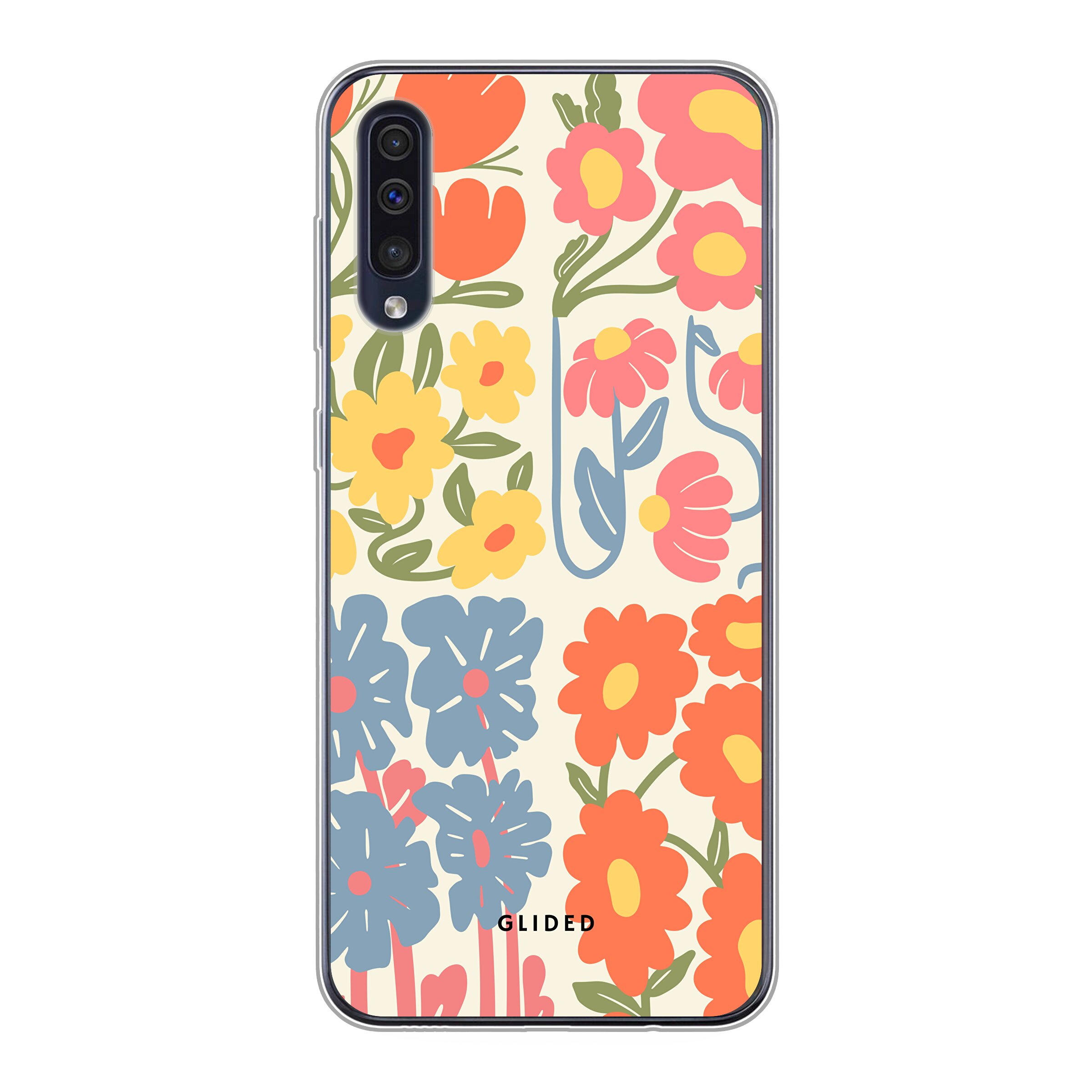 Produktbild Colorful Flowy - Samsung Galaxy A50 Handyhülle
