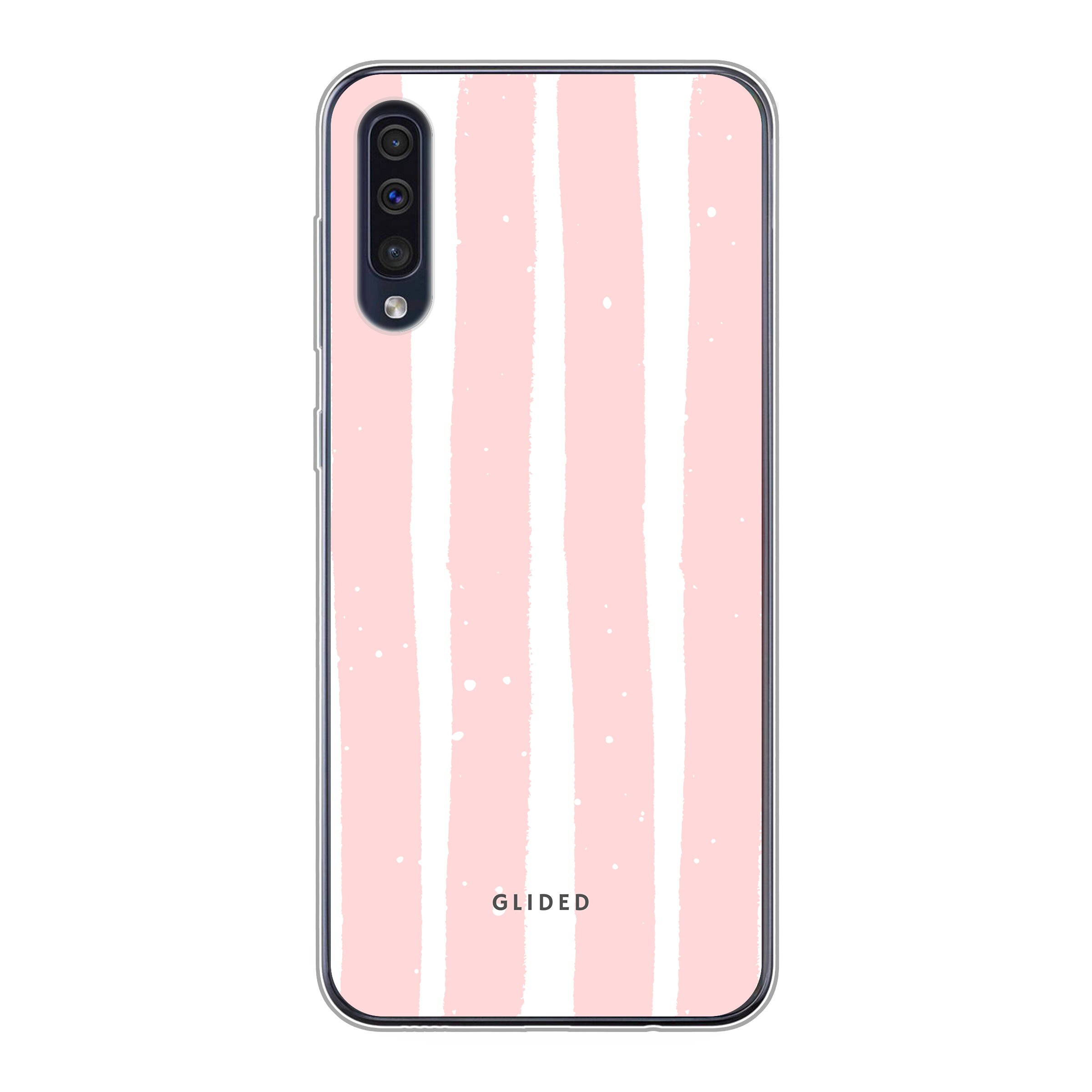 Produktbild Pink Stripes - Samsung Galaxy A50 Handyhülle