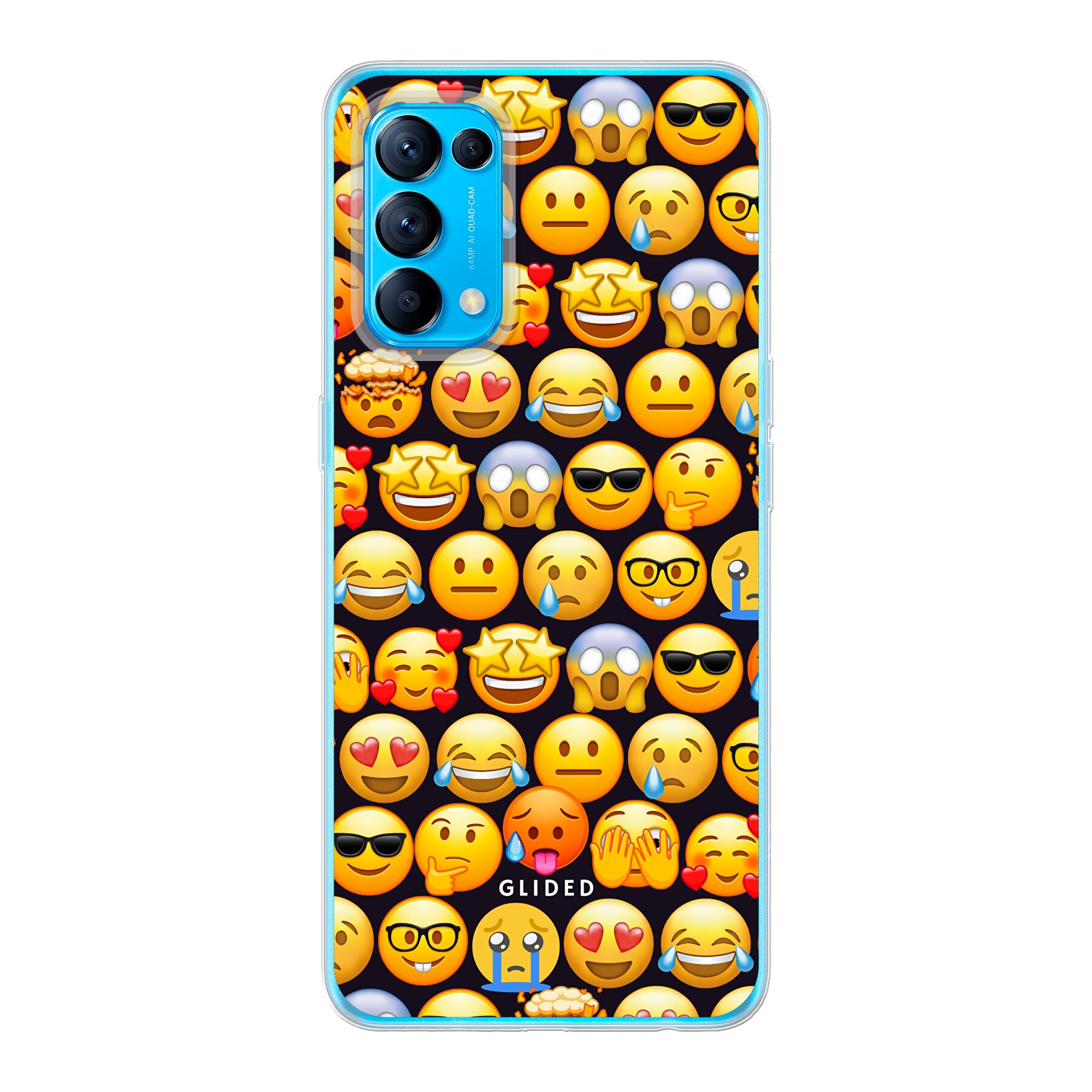 Produktbild Emoji Town - Oppo Find X3 Lite Handyhülle
