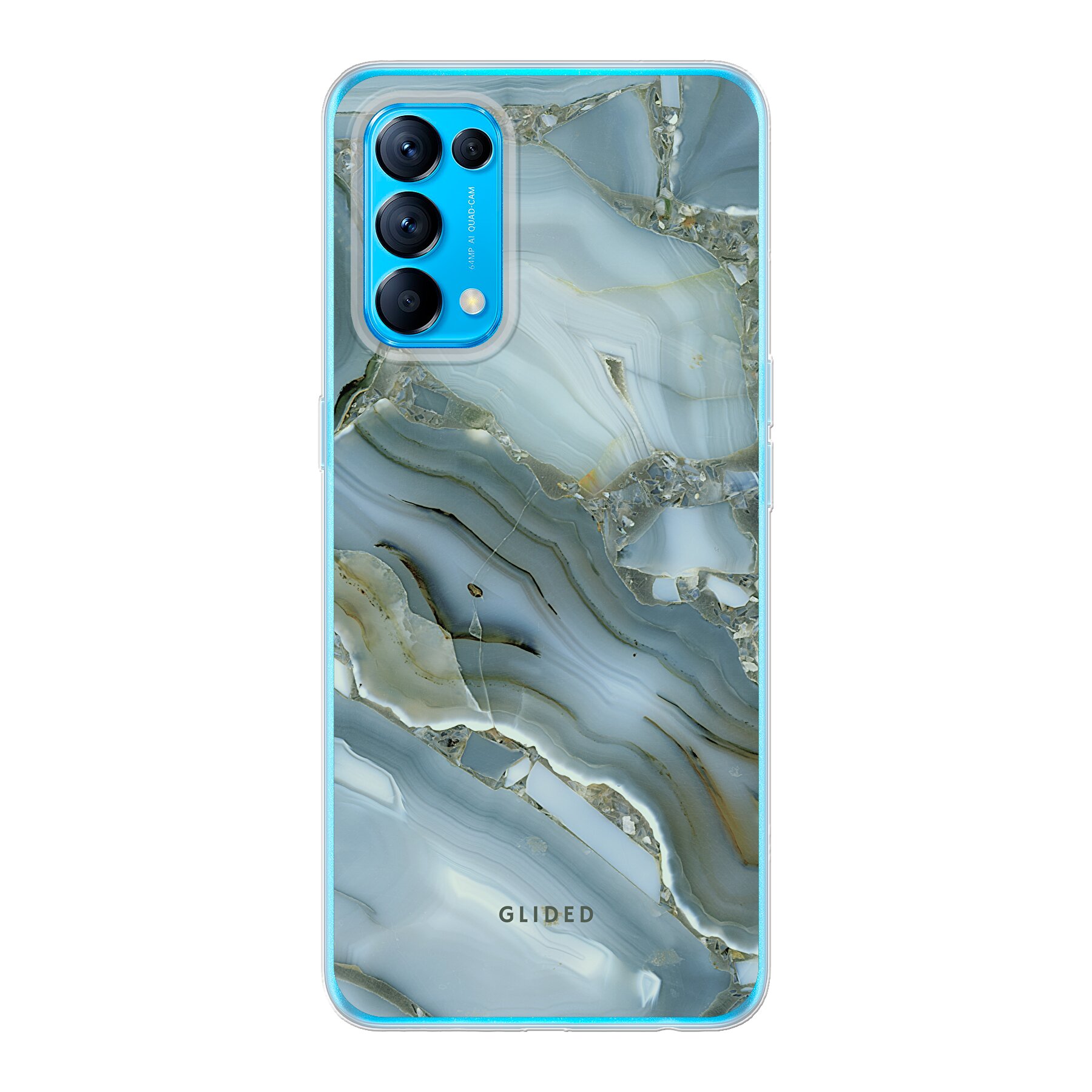 Produktbild Green Marble - Oppo Find X3 Lite Handyhülle